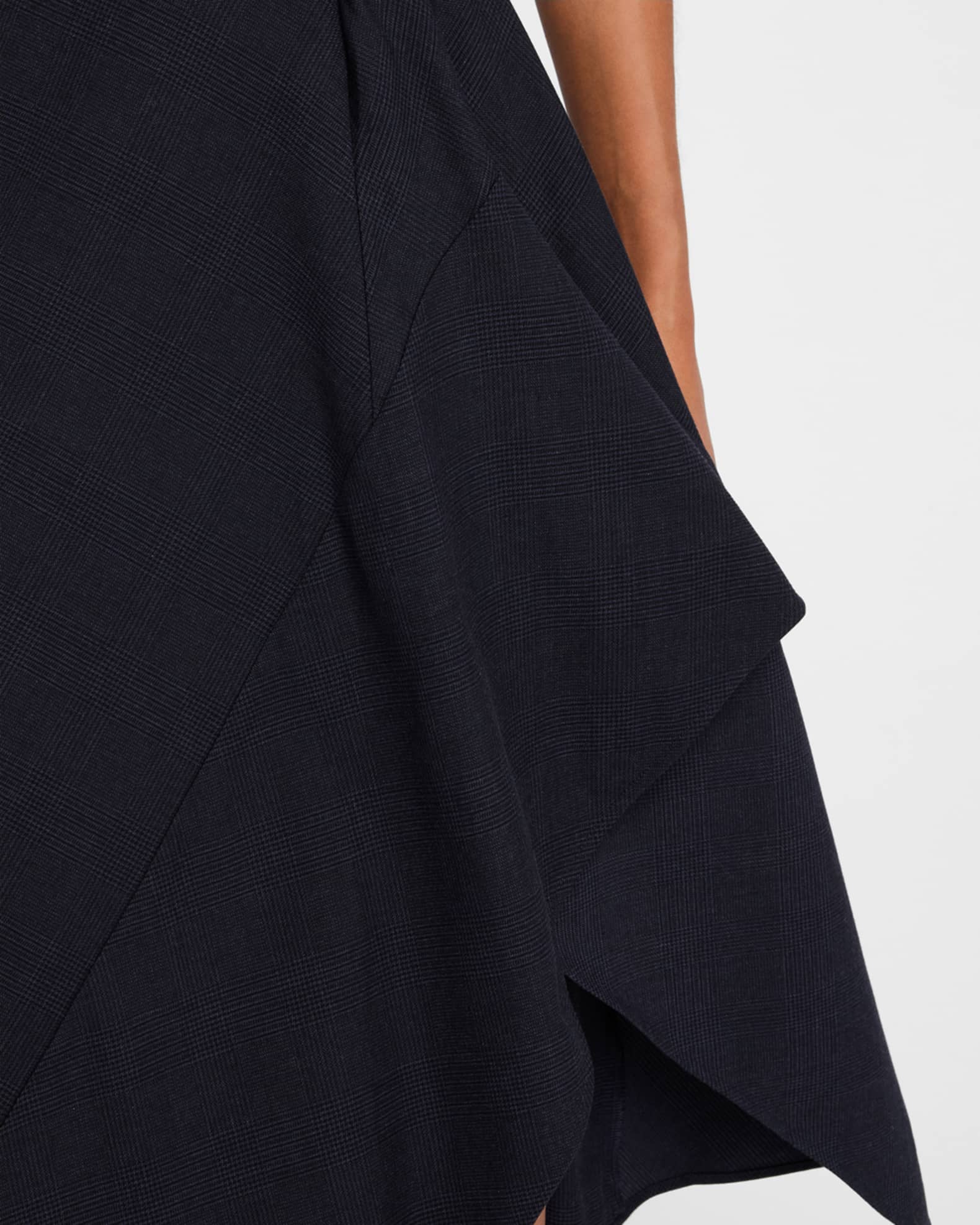 11856 Navy Tassel Detailed Midi Skirt main image 0