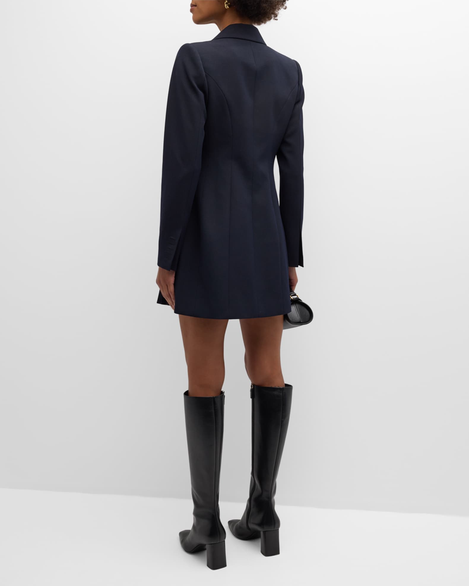A.L.C. Callen Pleated Blazer Mini Dress Neiman Marcus