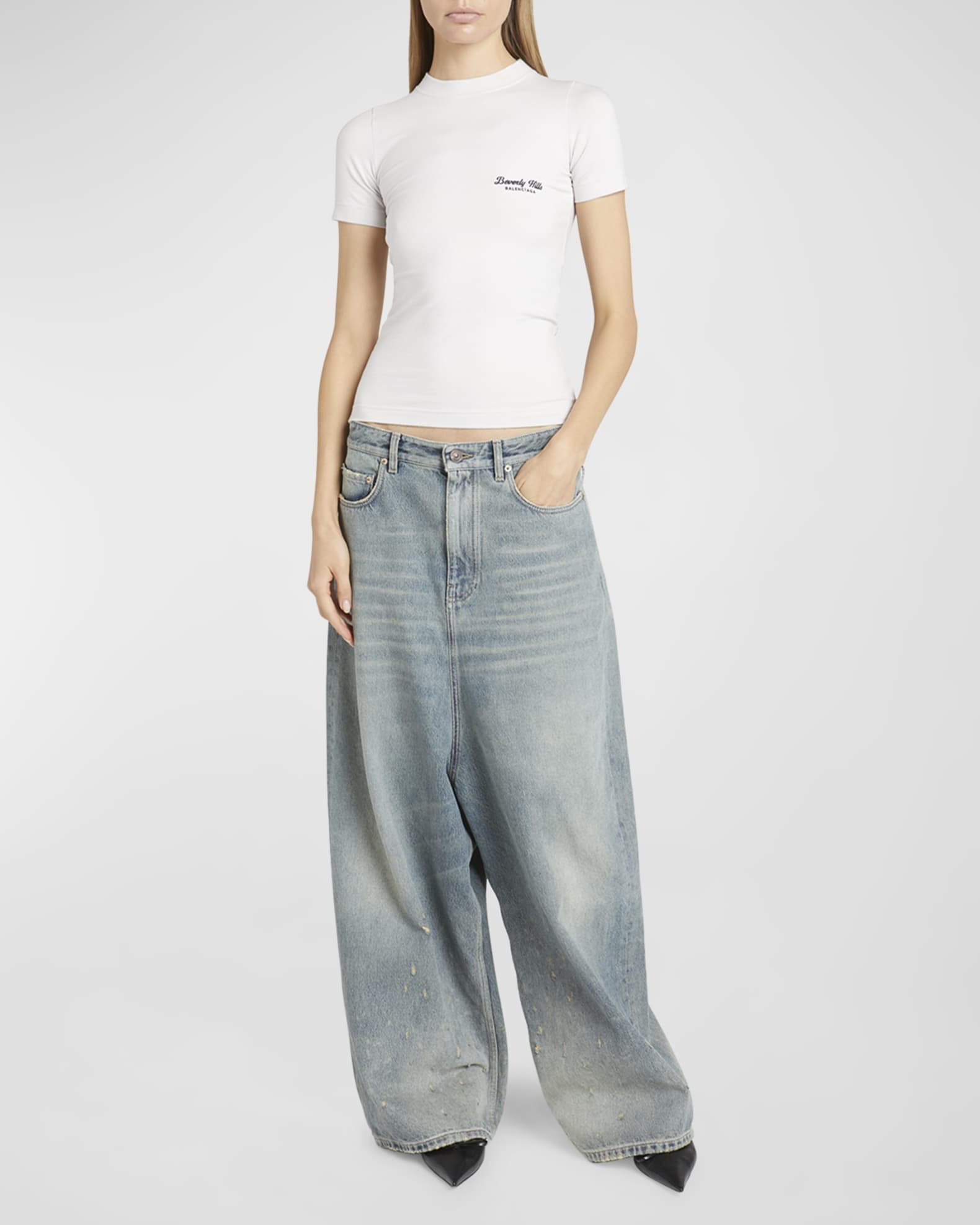 古着人気アイテム Crotch Low Balenciaga Pants Marcus Neiman | パンツ