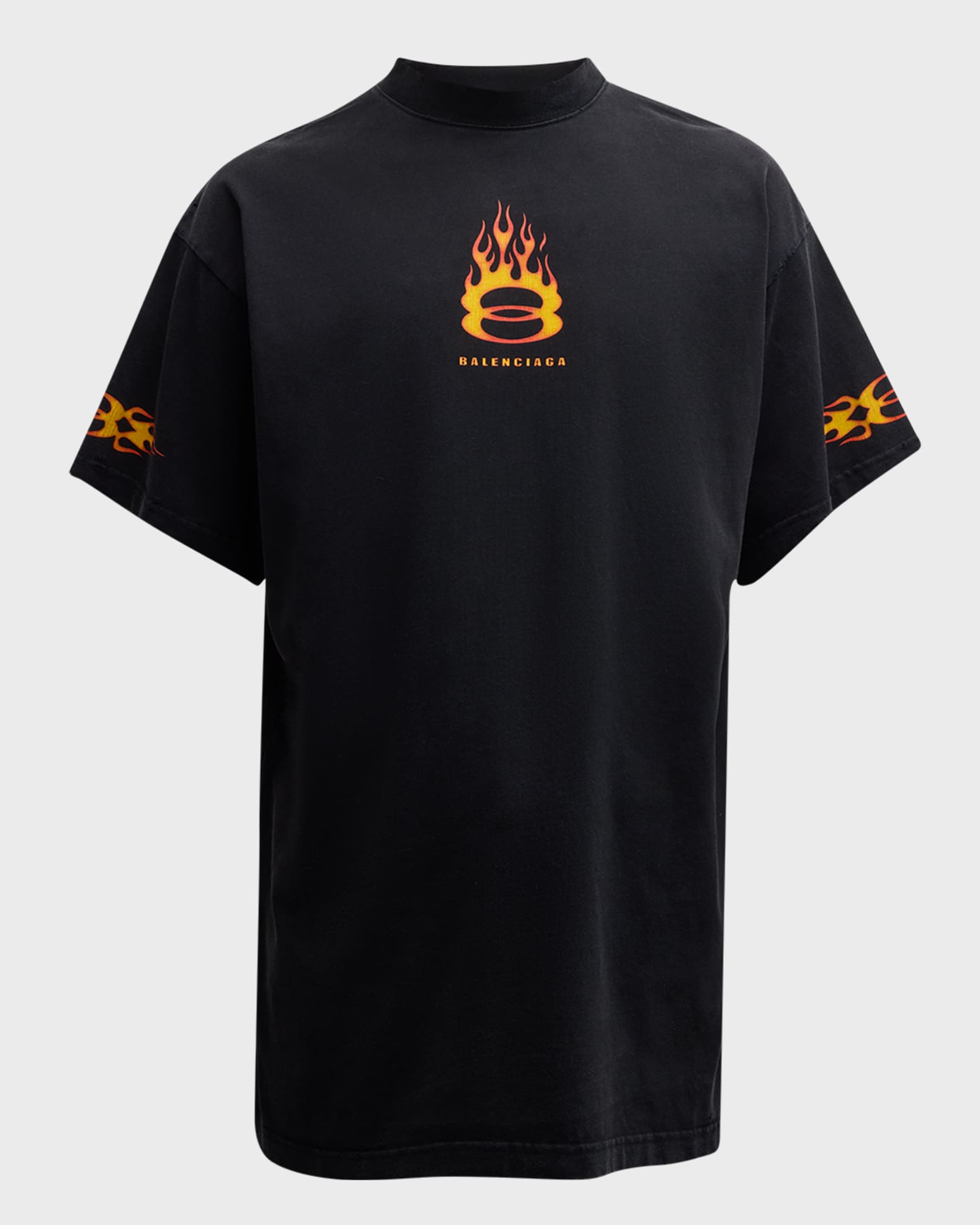 Shop Balenciaga Burning Unity Oversized T-Shirt | Saks Fifth