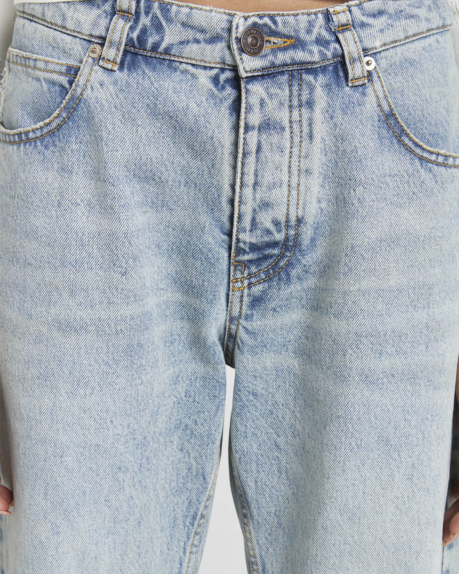 Low Waist Straight Pants