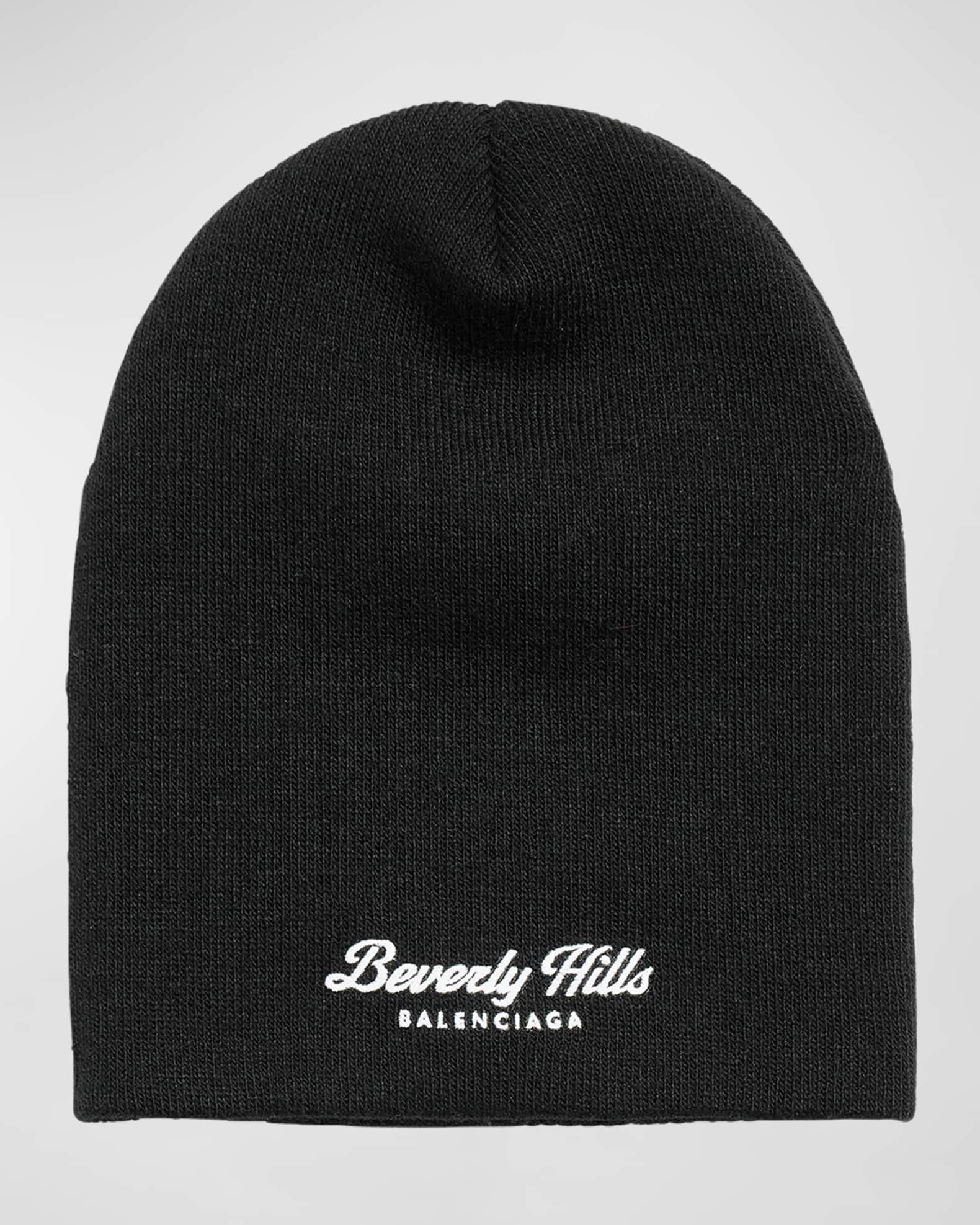 Balenciaga logo beanie 2025