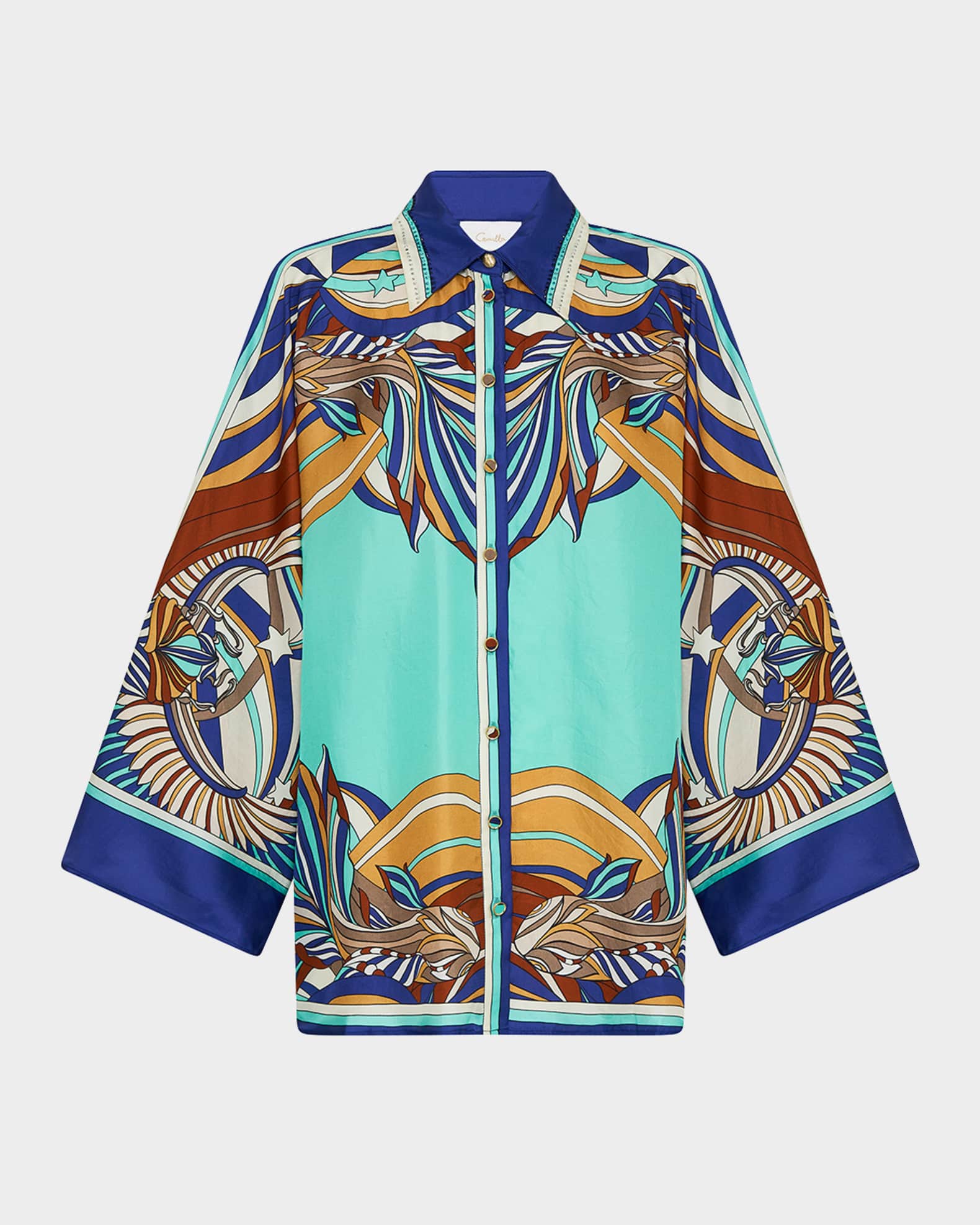 Oasis Oracle Wide Sleeve Blouse 0