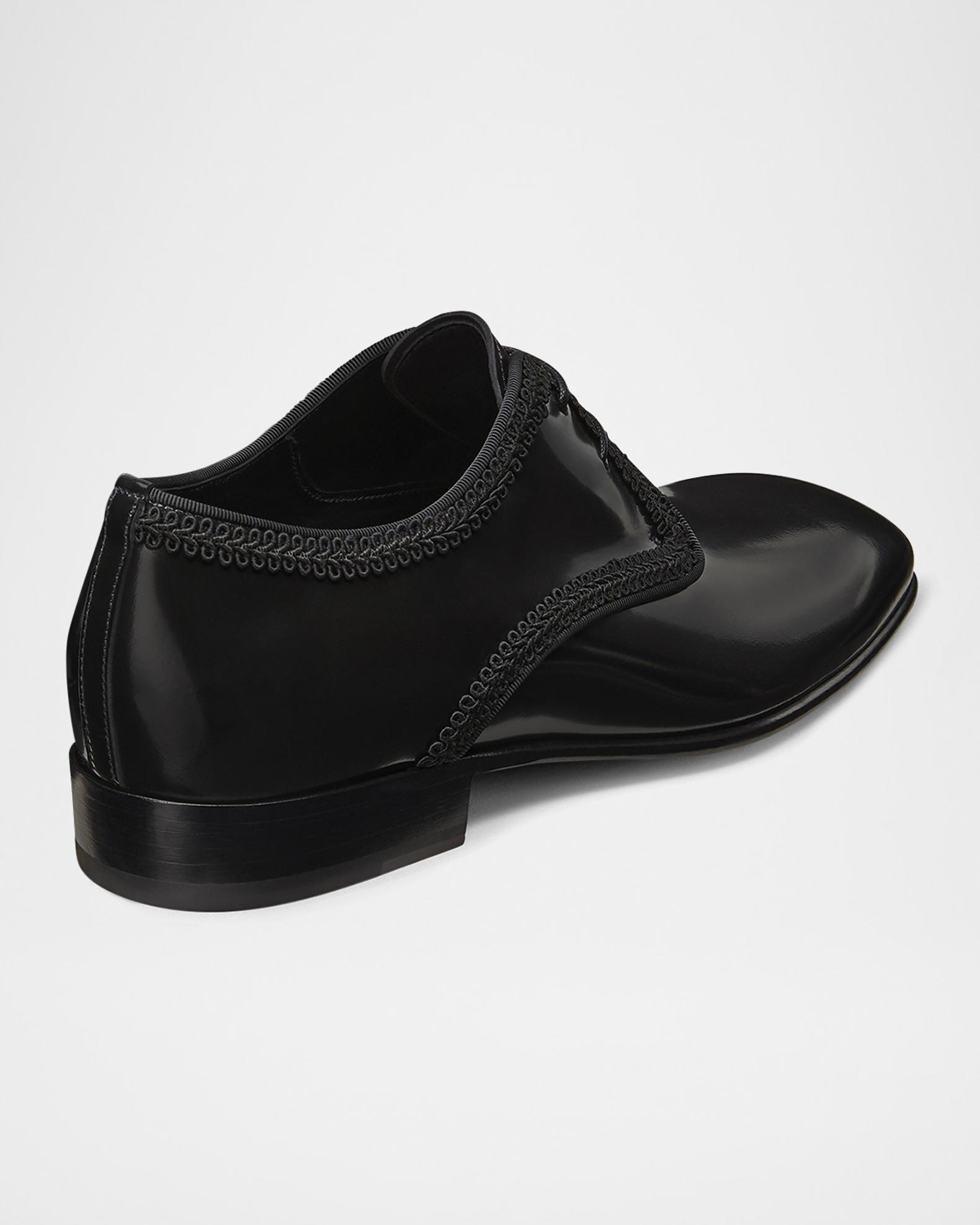 Stuart Weitzman Blue and White Suede Oxfords with Lace-Up Design Stuart Weitzman Carlos Leather Oxford Loafers | Saks Fifth  main image 4