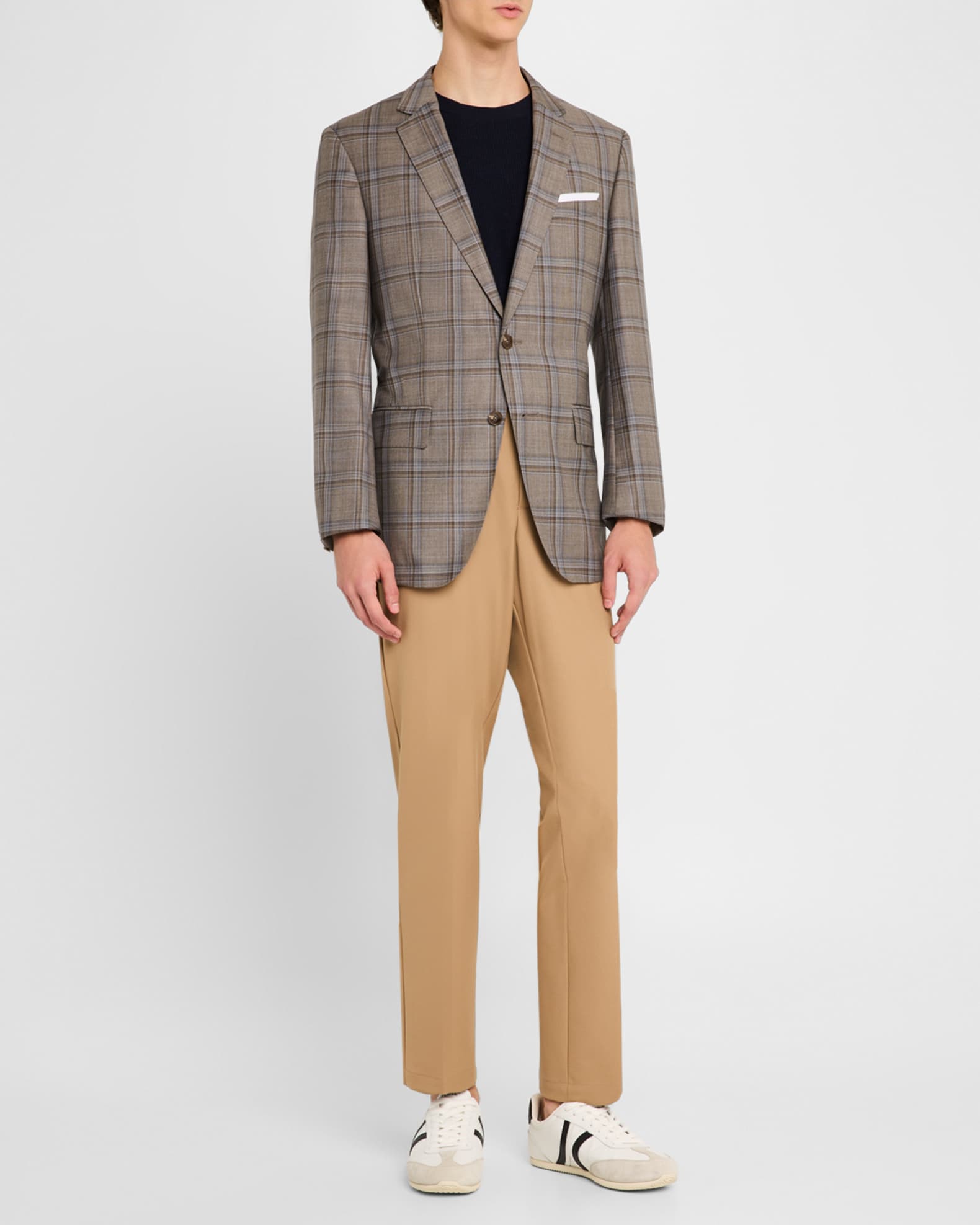 Men's Genius Stretch Slim-Fit Trousers 1