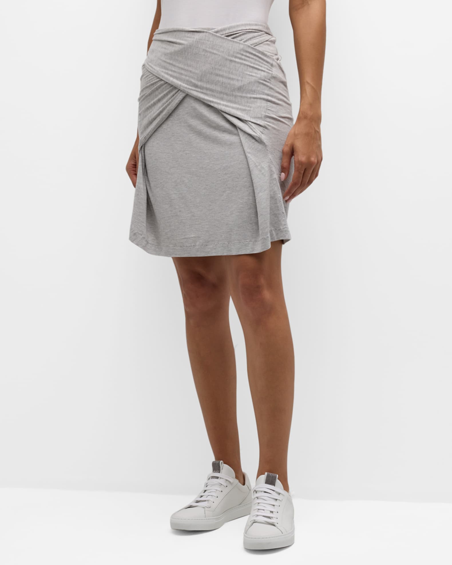 ミニスカート NORMA KAMALI Women Mini Skirts ST125SCBA08833 CAPPUCCINO Bro BIAS OBIE SKIRT – Cappuccino – Norma Kamali