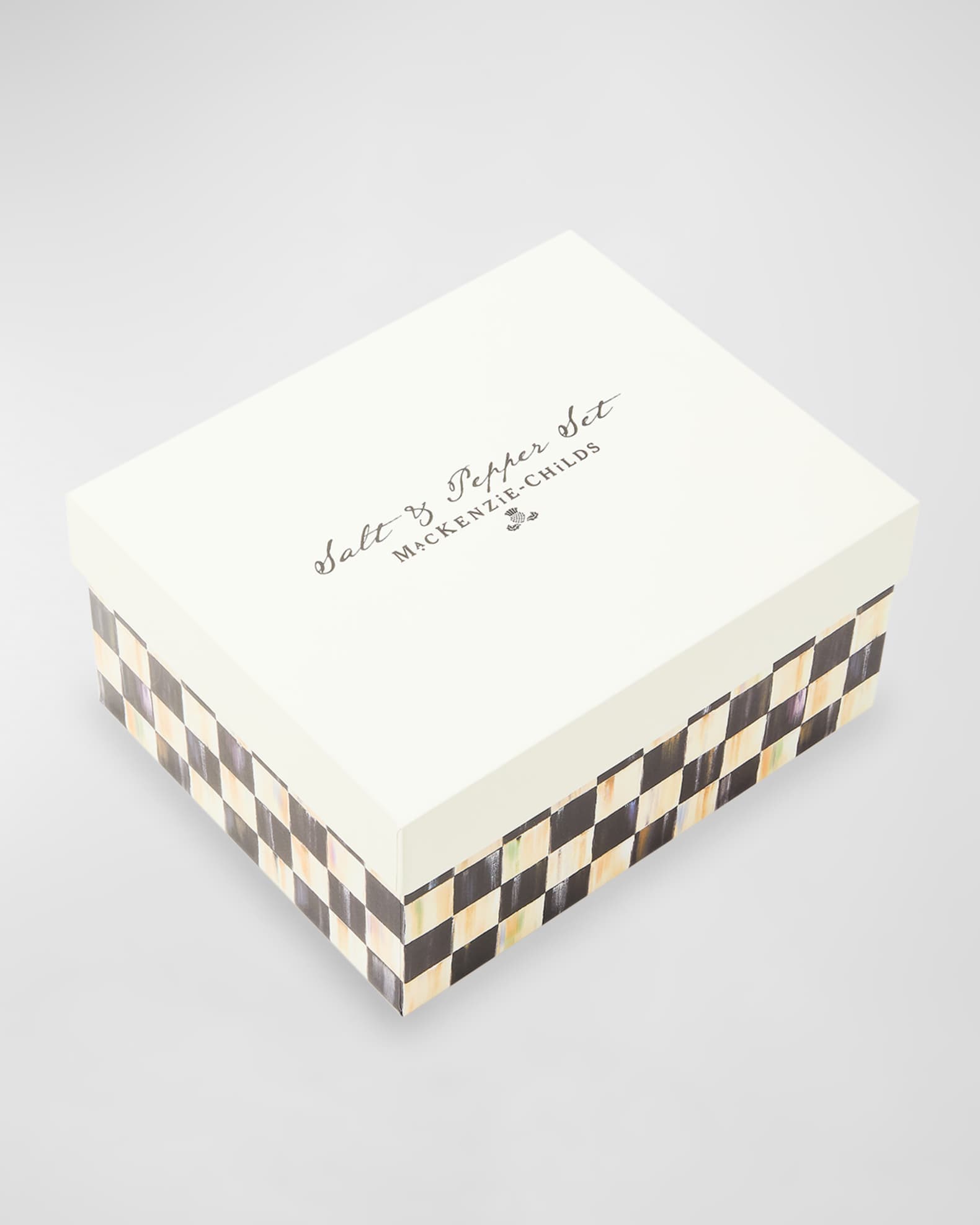 MacKenzie-Childs Cardinal Toile Salt & Pepper Shaker Set