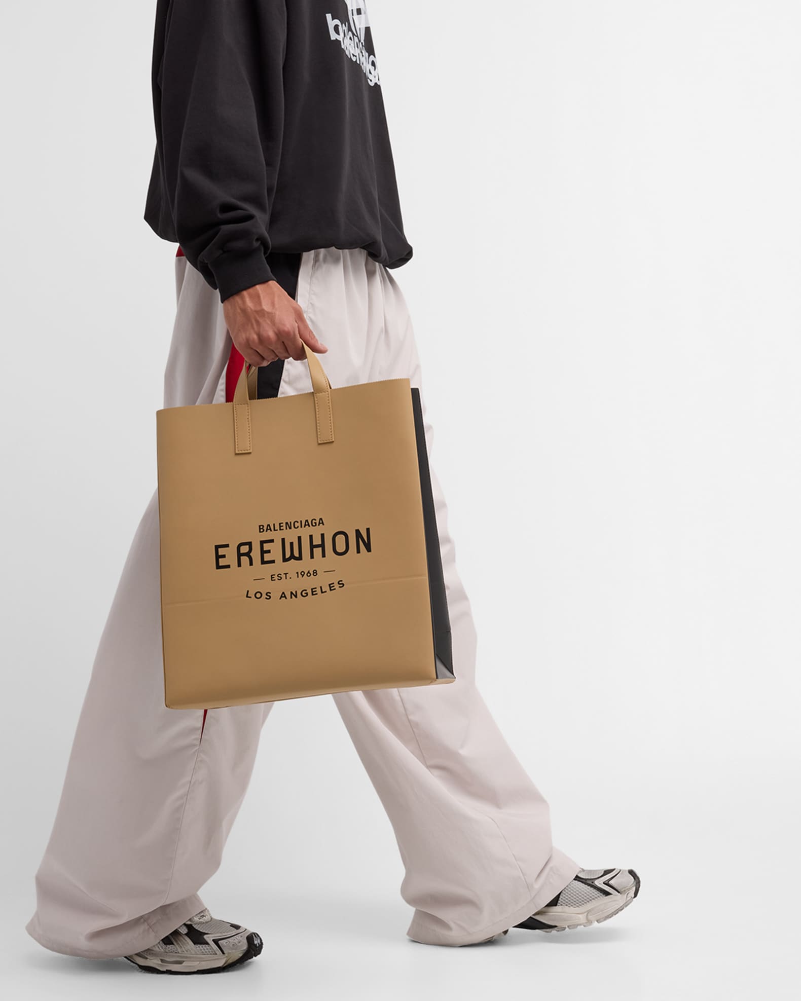 x Erewhon® Los Angeles Men's Tote Bag in Leather