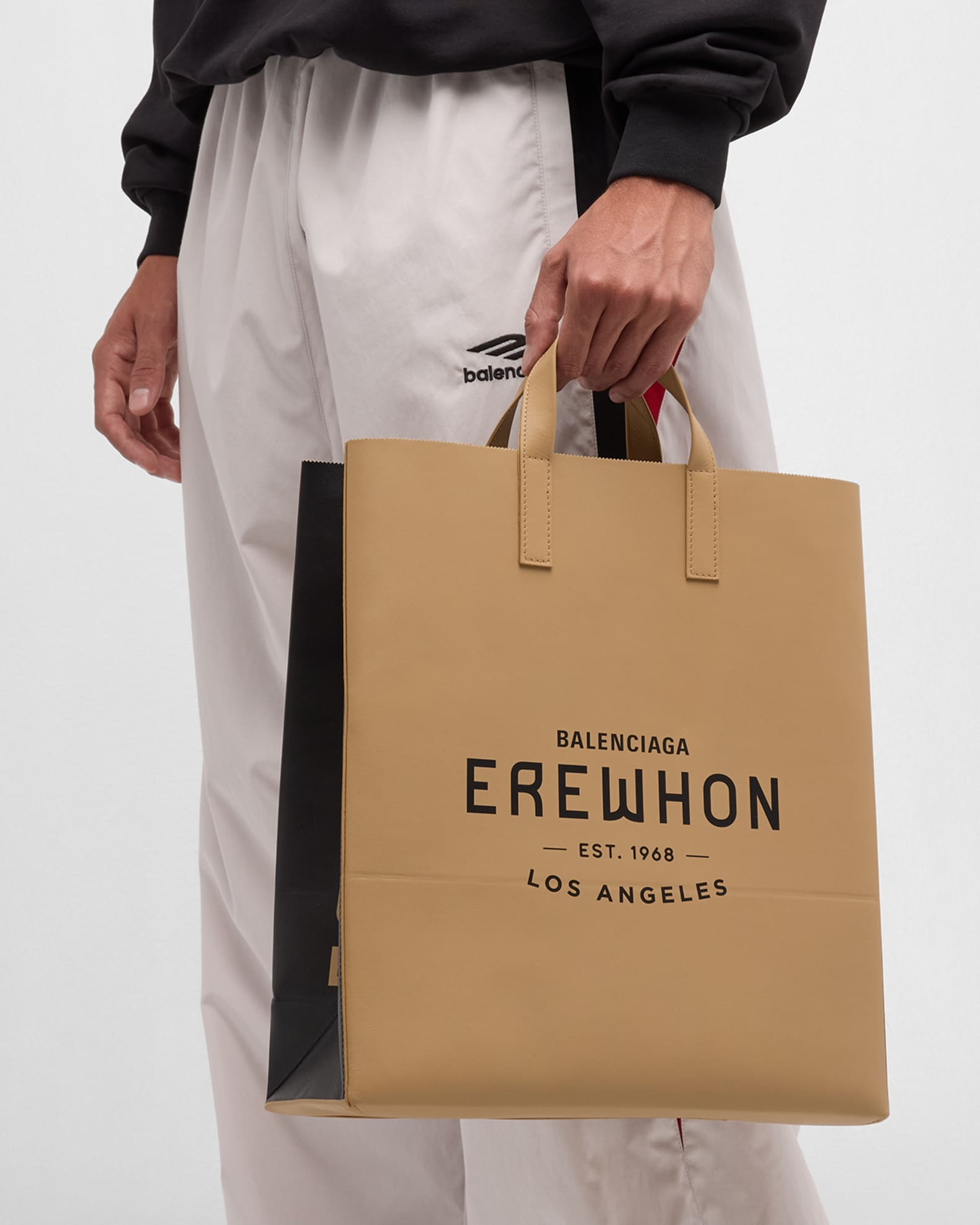 x Erewhon® Los Angeles Men's Tote Bag in Leather