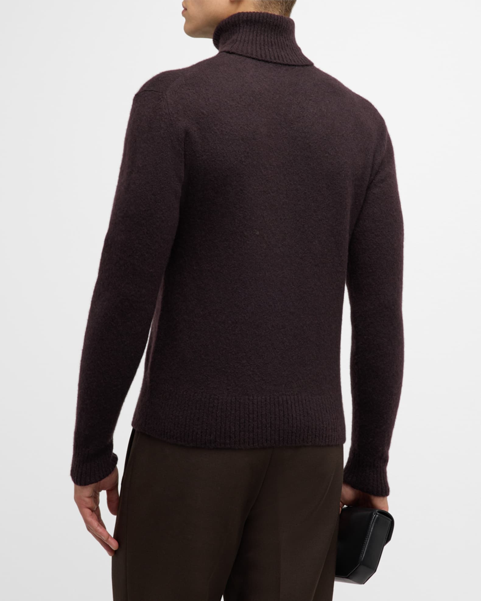 TOM FORD Men s Cashmere and Silk Turtleneck Sweater Neiman Marcus