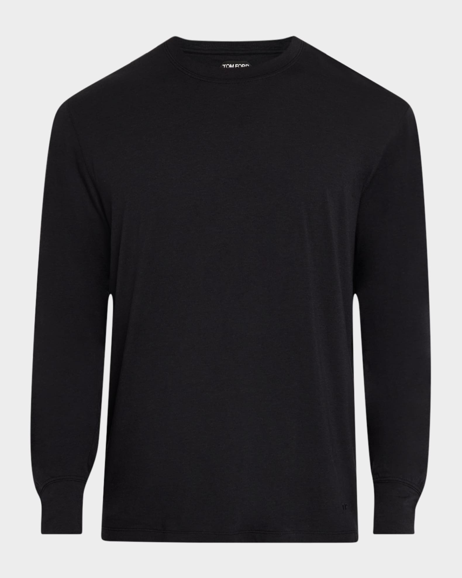 Men's Lyocell-Cotton Crewneck T-Shirt 0
