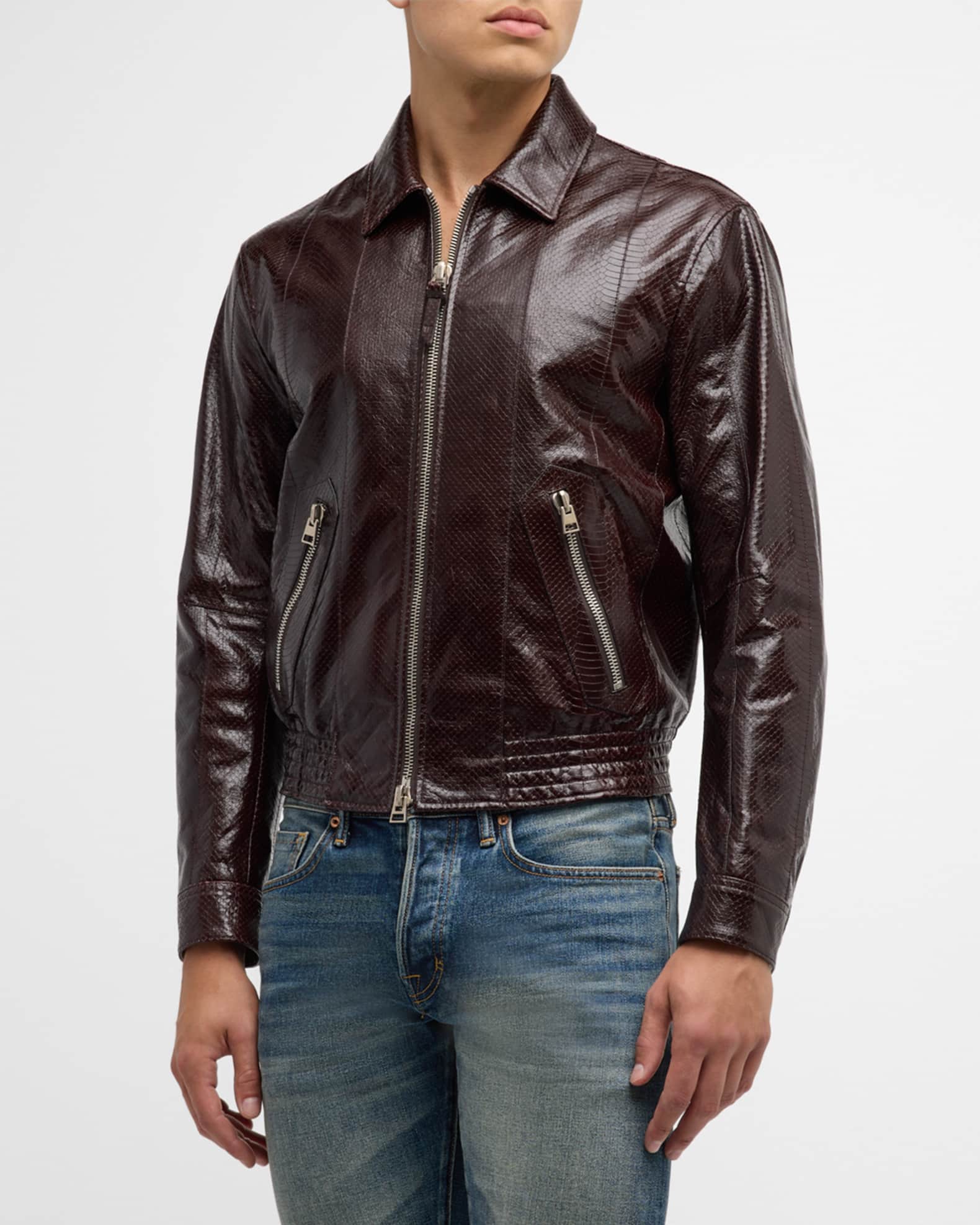 Tom ford snakeskin jacket discount