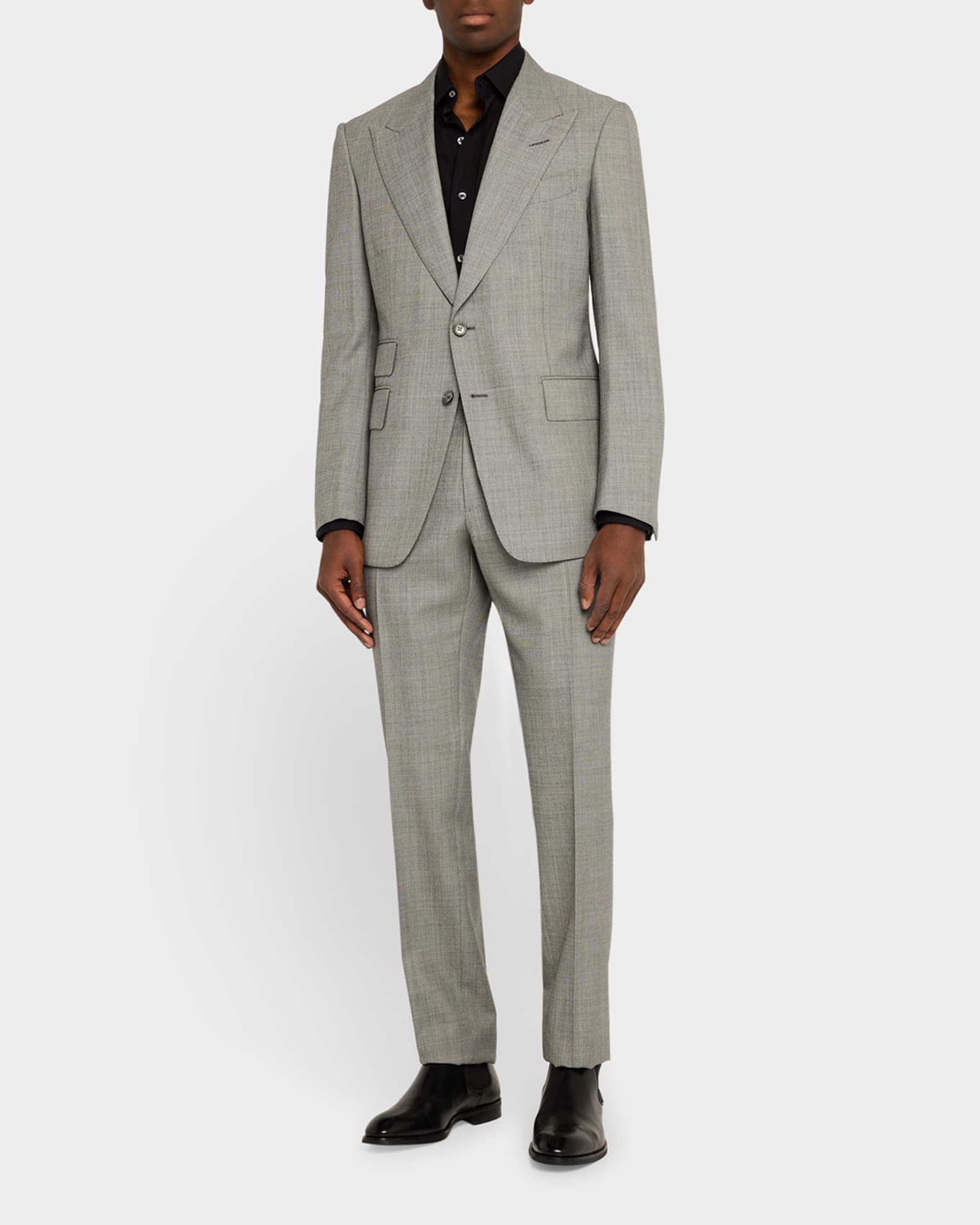 【期間限定お試し価格】 Suit Slim-Fit Sharkskin Shelton Men's FORD TOM | Marcus Neiman セットアップ