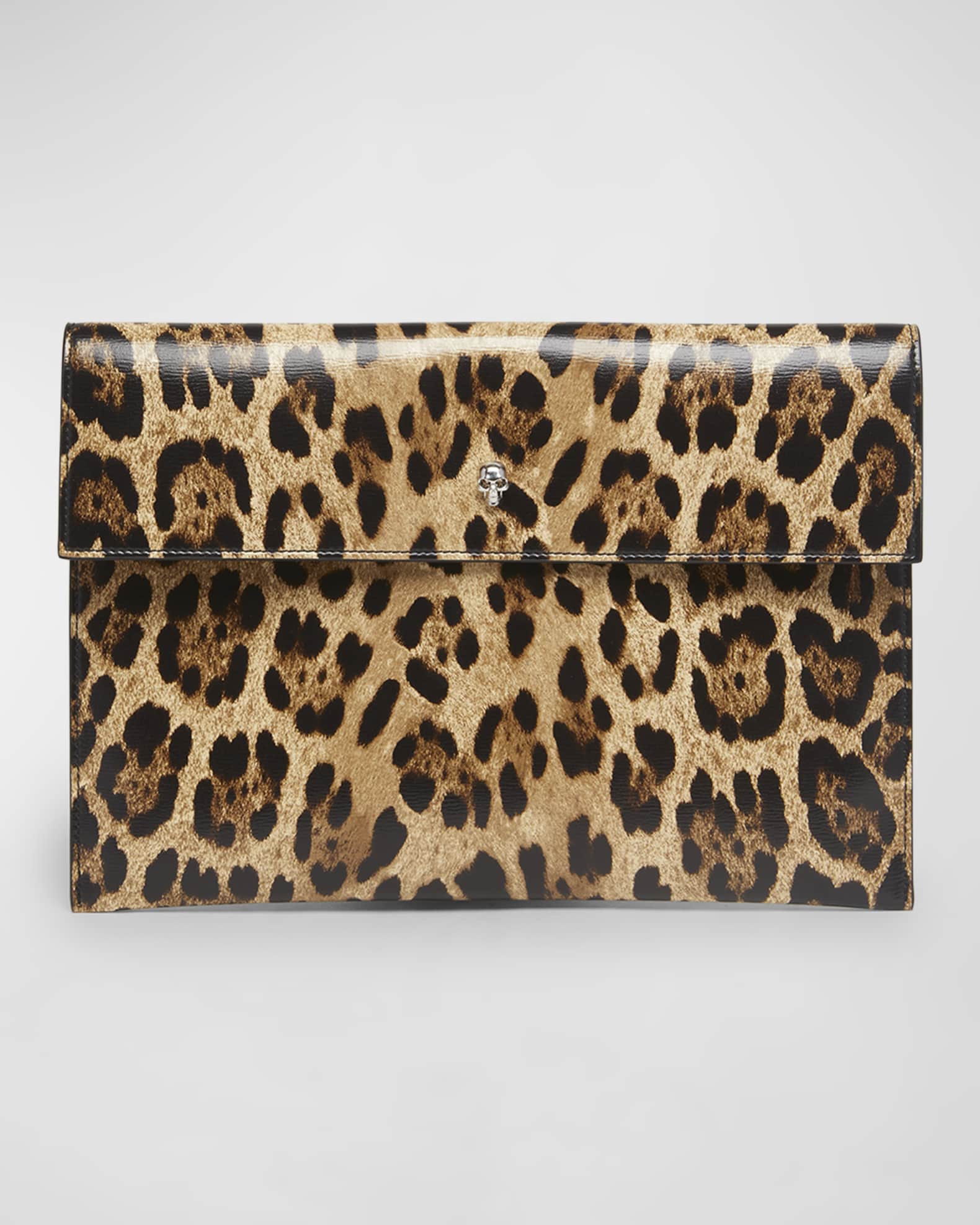 Leopard evening bag shop