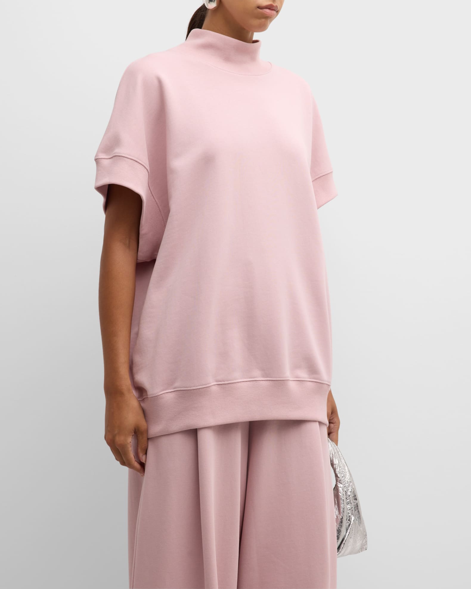 Halovar Short-Sleeve Knit Sweater 1