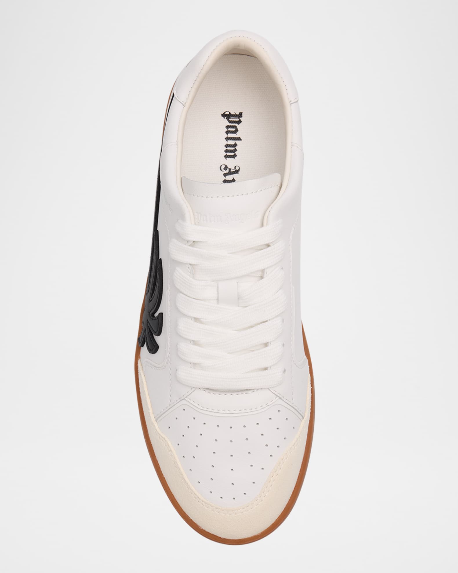 Men s Palm 1 Leather Low Top Sneakers