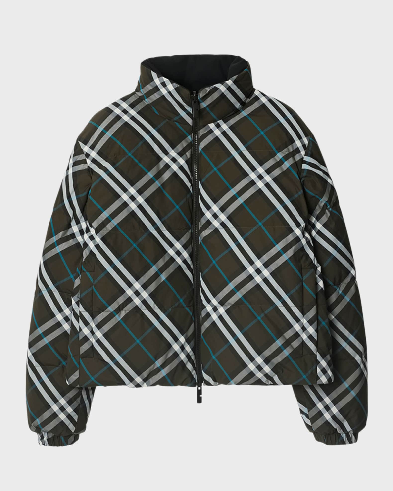 Burberry short puffer coat top