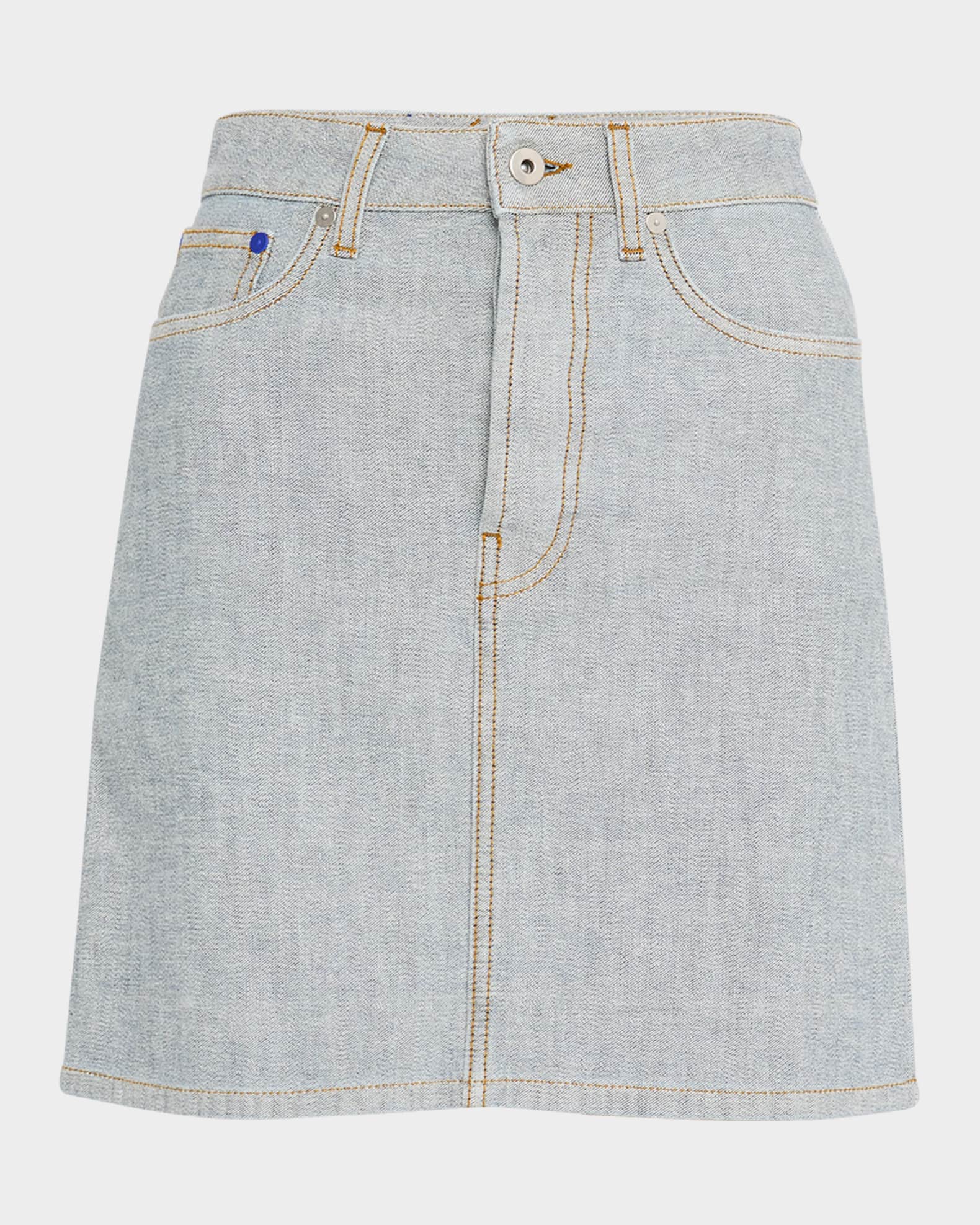 ミニスカート Burberry Embroidered Polyester Blend Mini Skirt BURBERRY Embroidered padded quilted shell mini skirt | NET-A