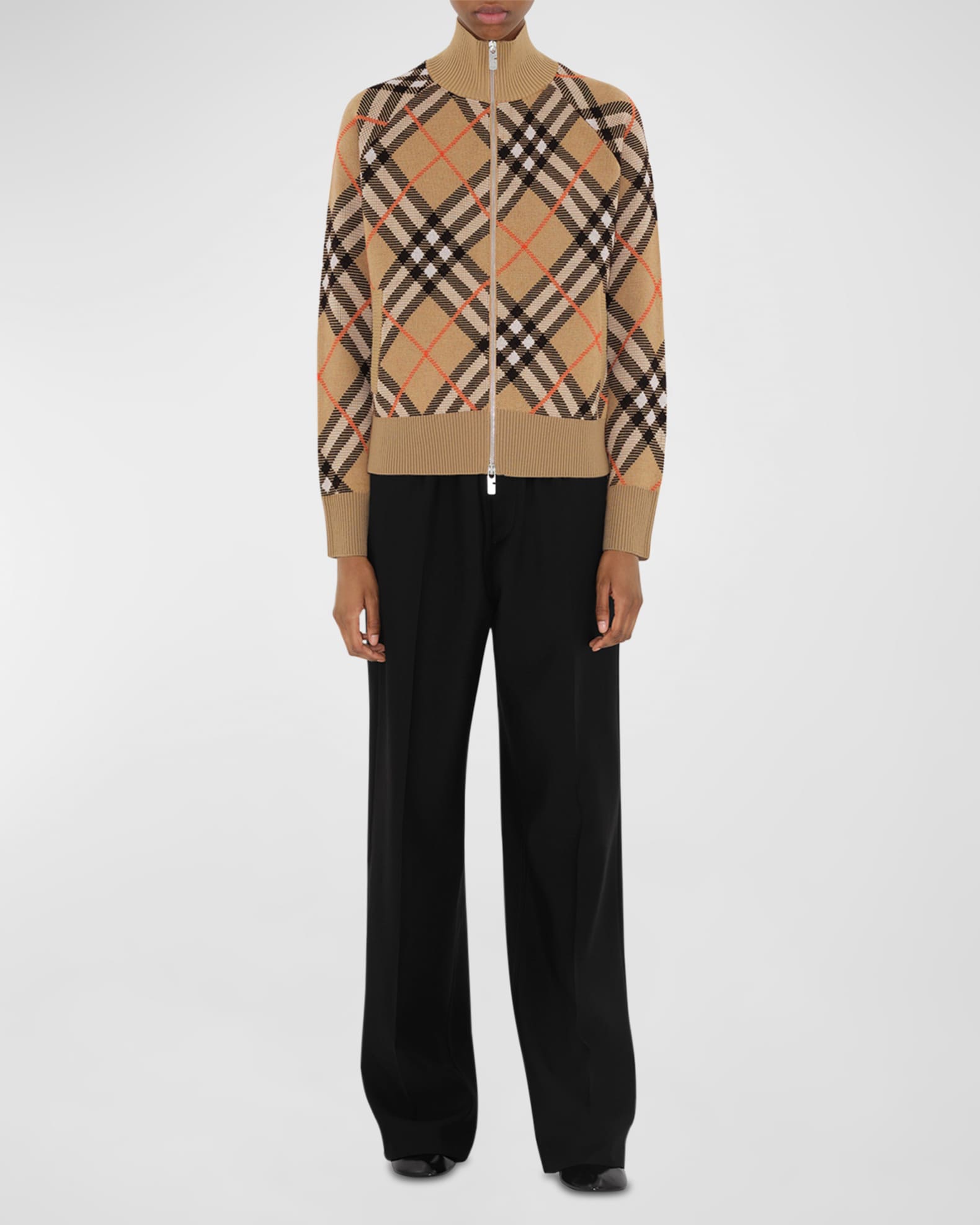Burberry jacket neiman marcus top