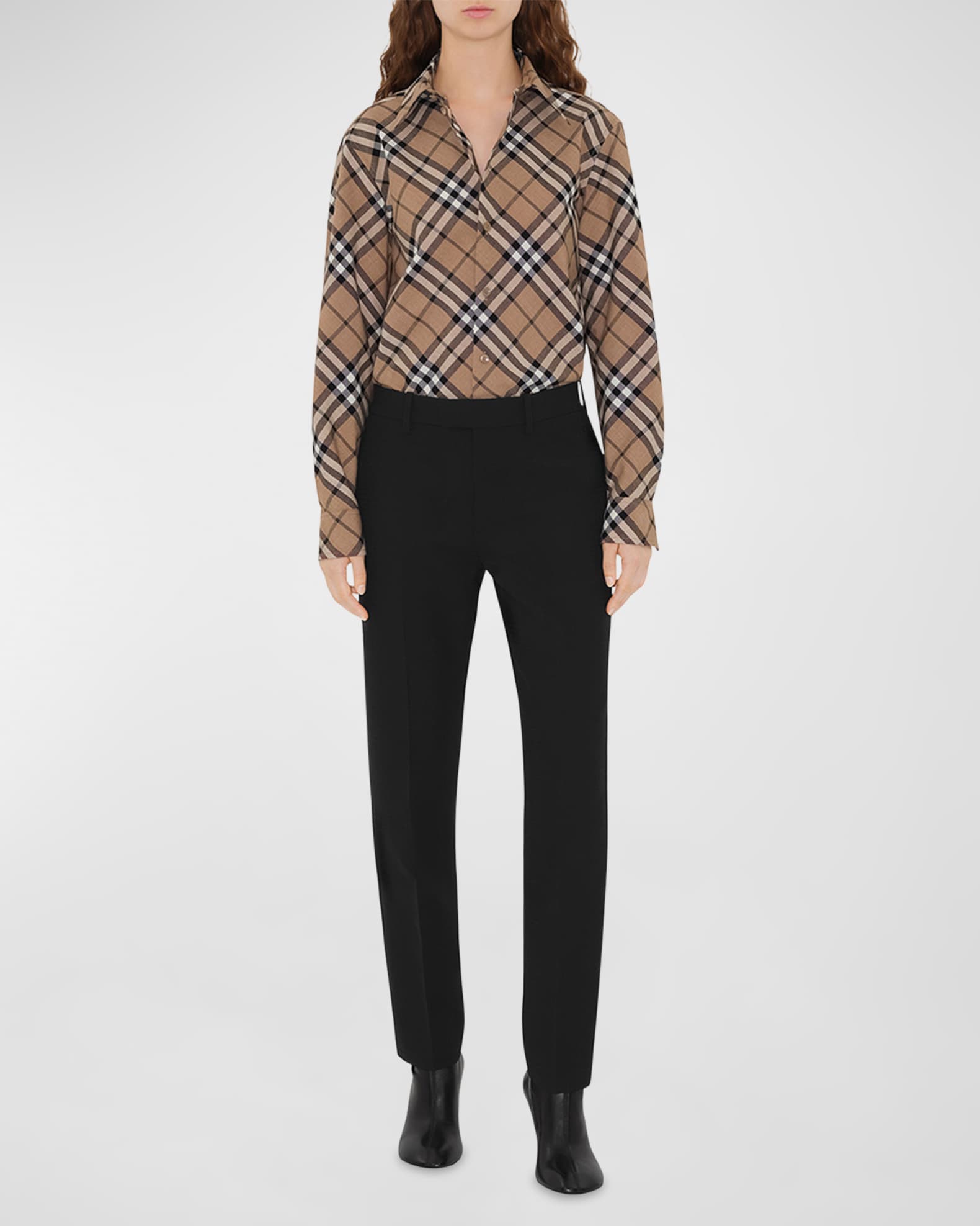 Neiman marcus women's burberry shirt discount