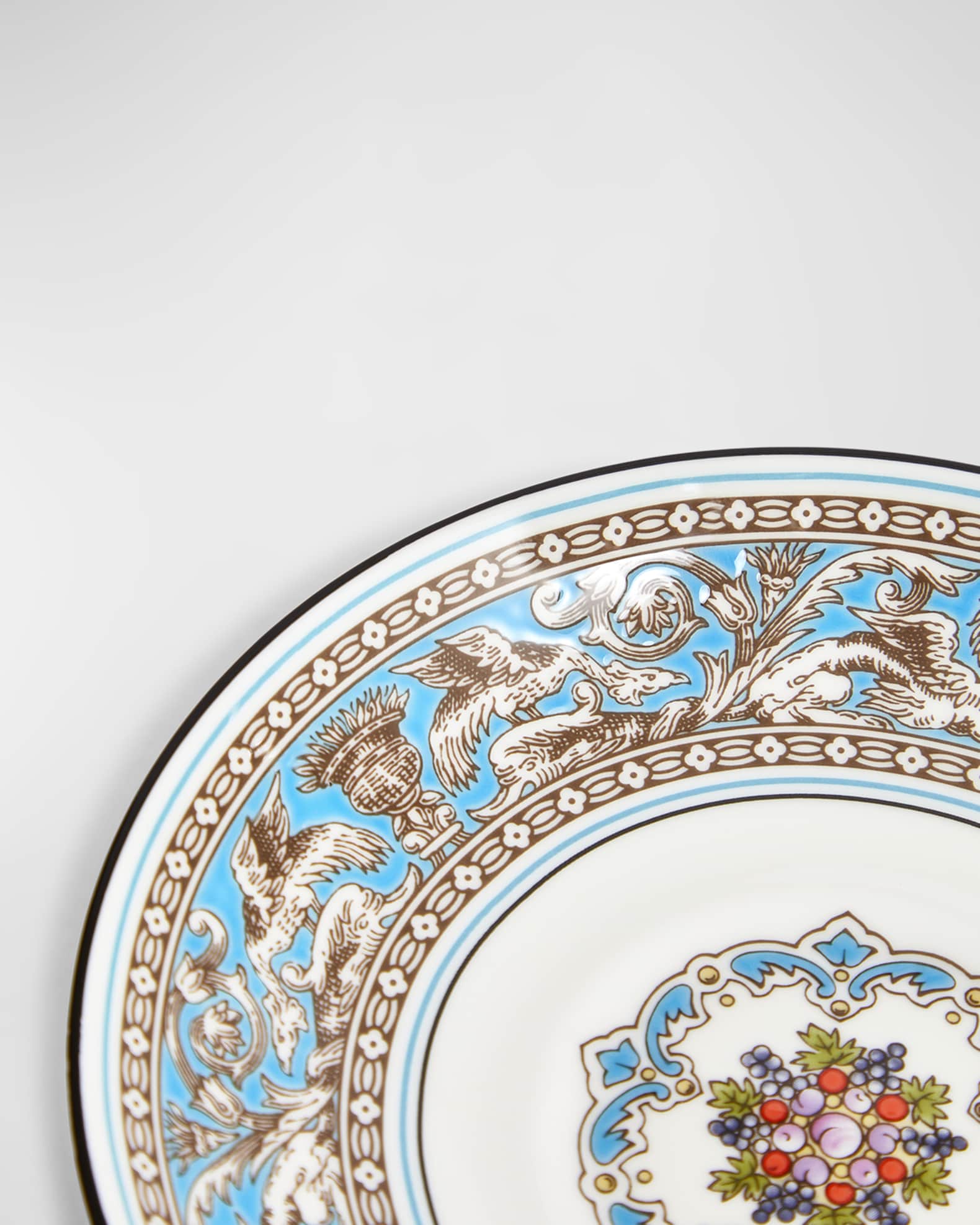 Wedgwood Florentine Turquoise Teacup & Saucer, 6.1 oz. | Neiman Marcus