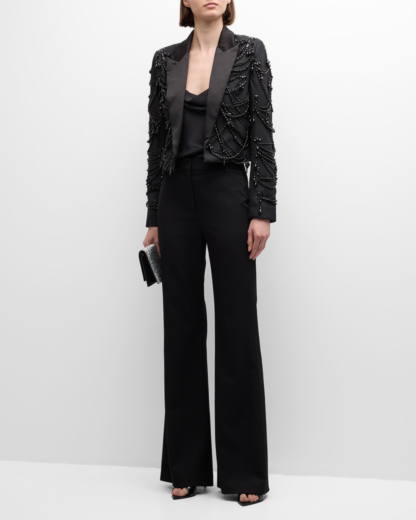 L'Agence Jen Rhinestone Blazer main image 1
