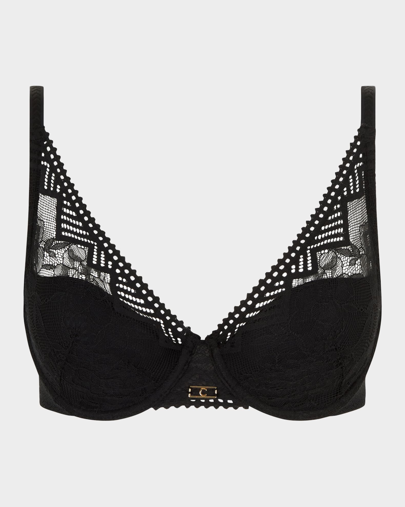 【CHANTELLE】新作ブラ★フルカップ★ORIGINS Chantelle Origins Full Coverage Underwire Bra Black 36E at