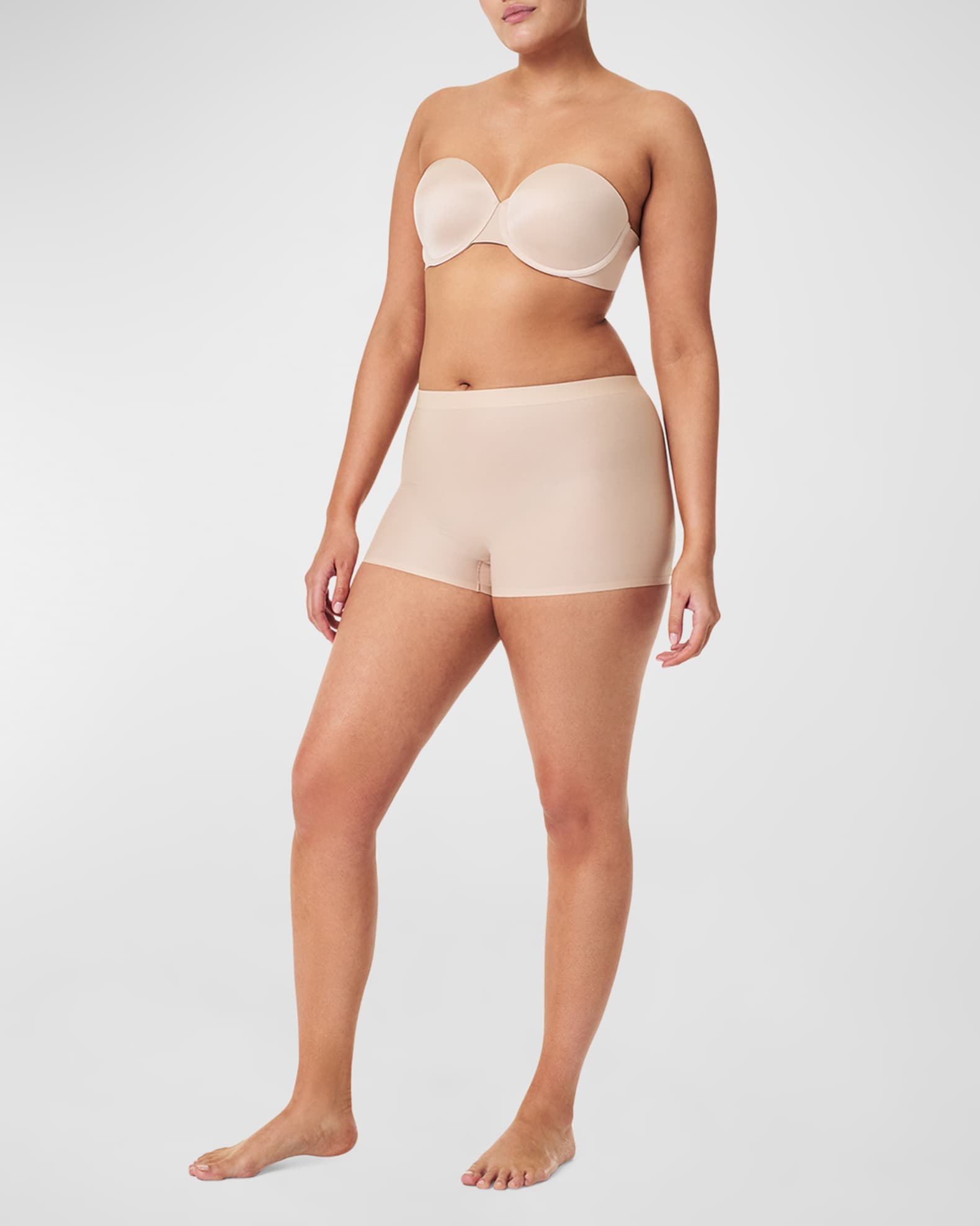 Sheer Power High-Rise Control Boyshorts 1