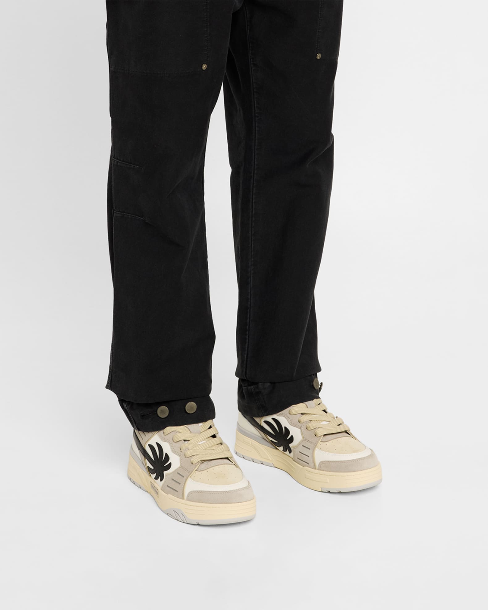 Palm Angels Men s Venice Suede Sneakers Neiman Marcus