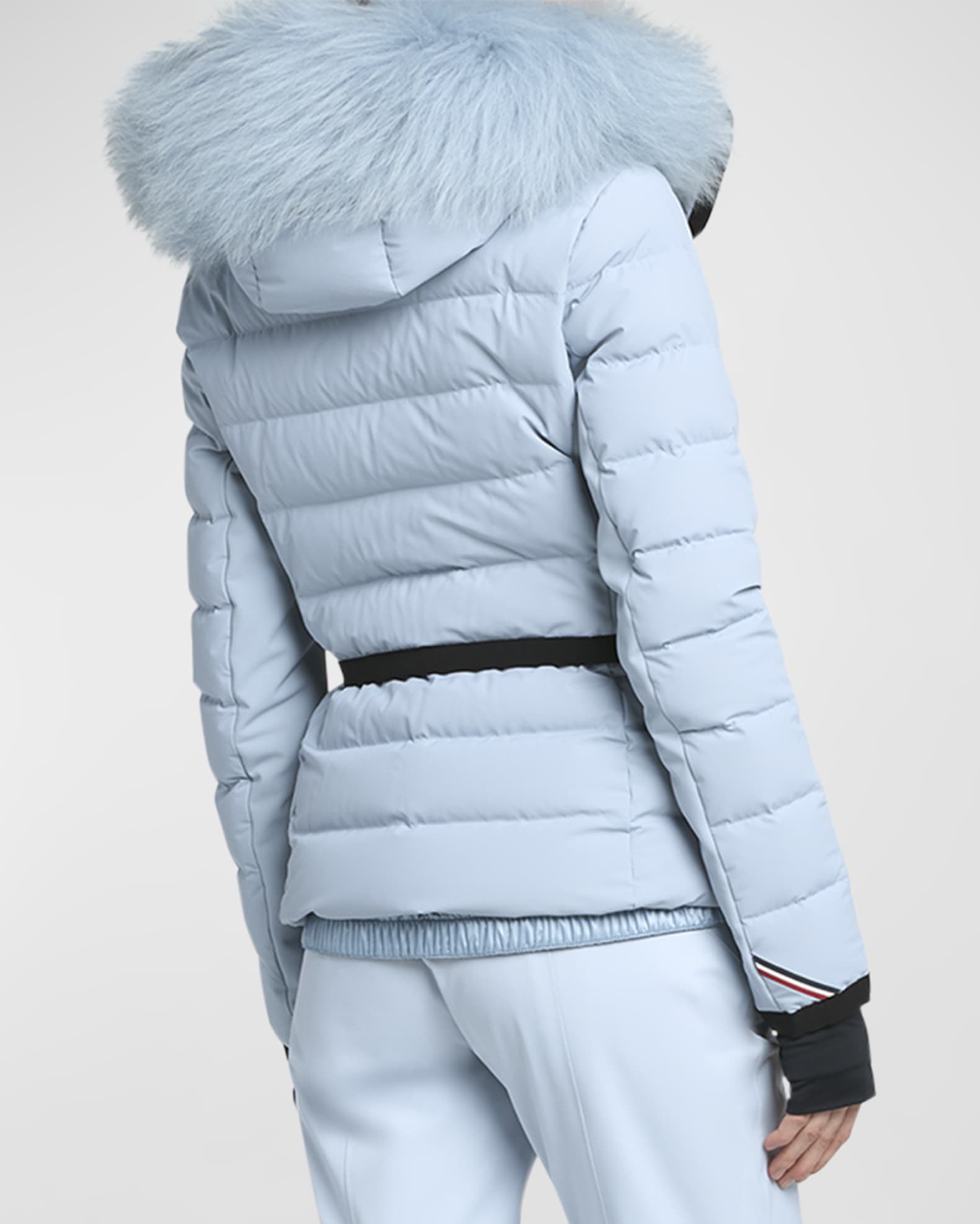 Moncler Grenoble White Beverley rarer Puffer