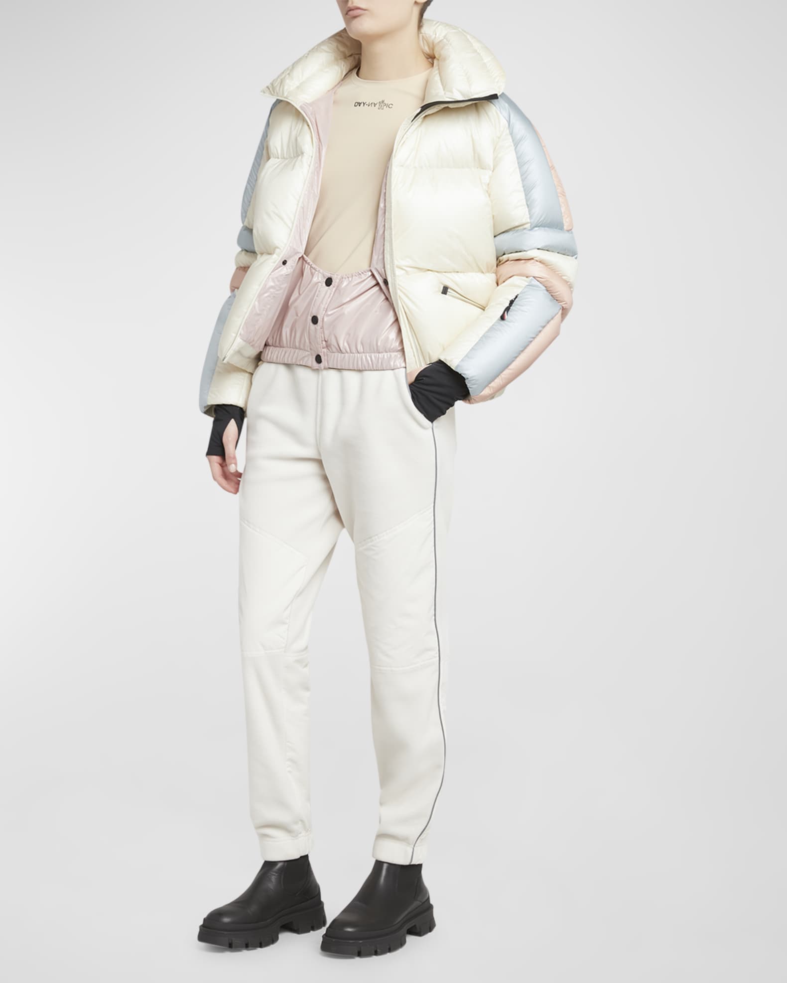 【新品、本物、当店在庫だから安心】 Moncler Grenoble Jacket Bomber Puffer Colorblock Mismi トップス