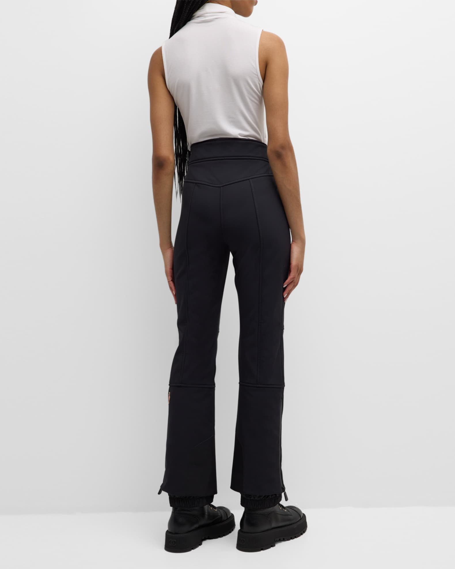 Moncler Grenoble Stretch Fitted Ski Trousers | Neiman Marcus