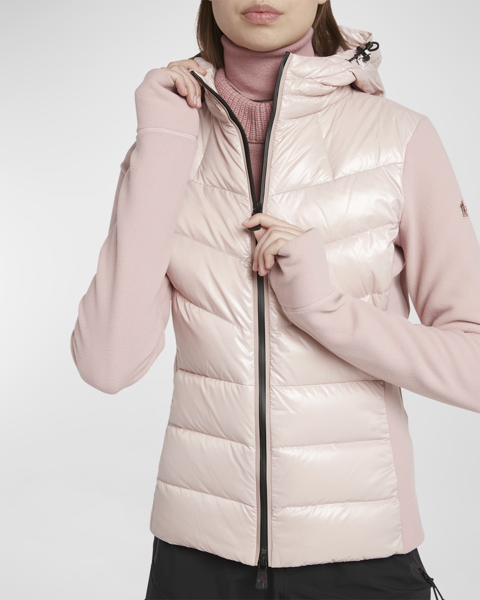 絶対一番安い Polar Puffer Grenoble Moncler Fleece Cardigan Zip-Up ダウンコート
