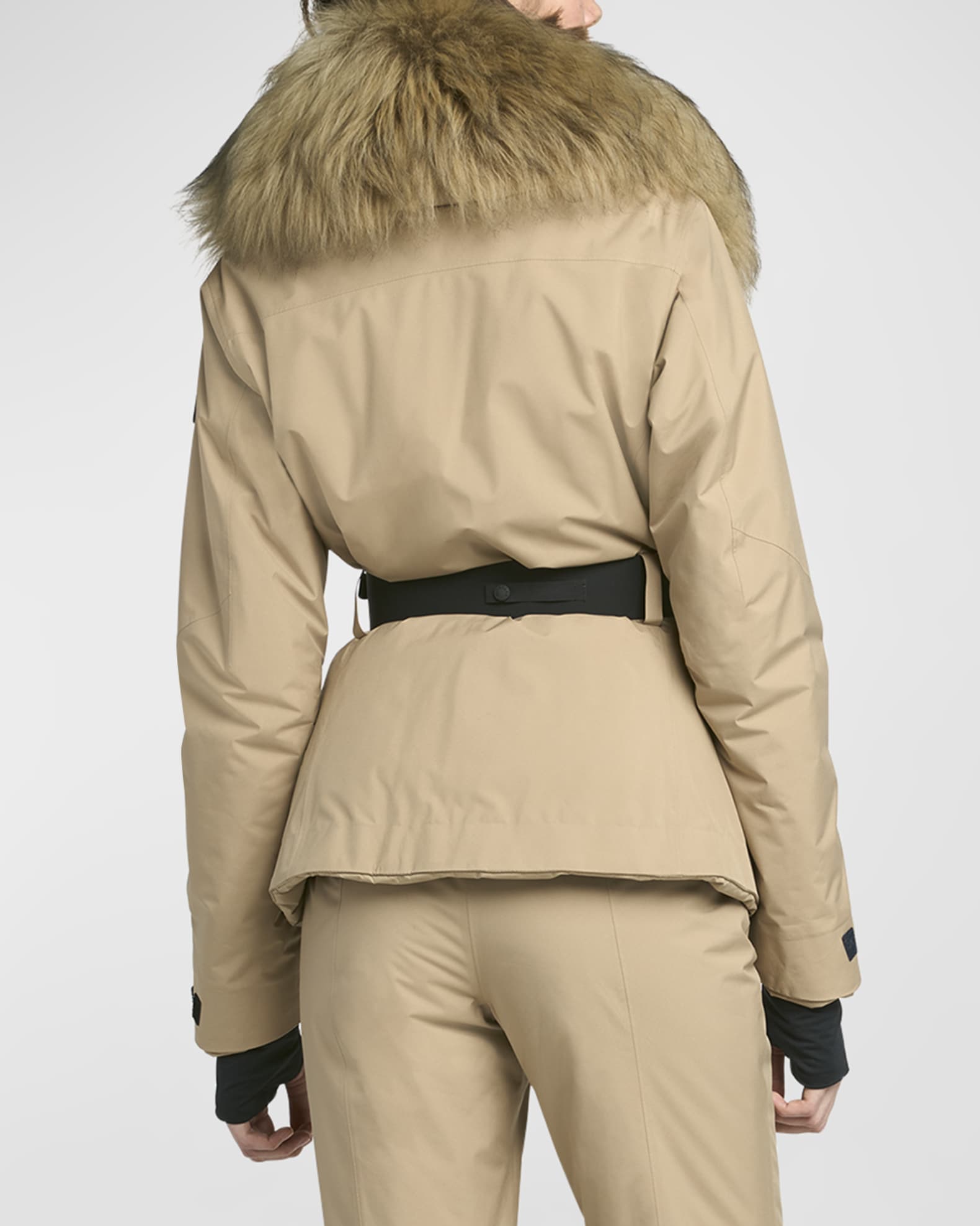 Moncler Grenoble Vizelle Belted Performance Jacket | Neiman