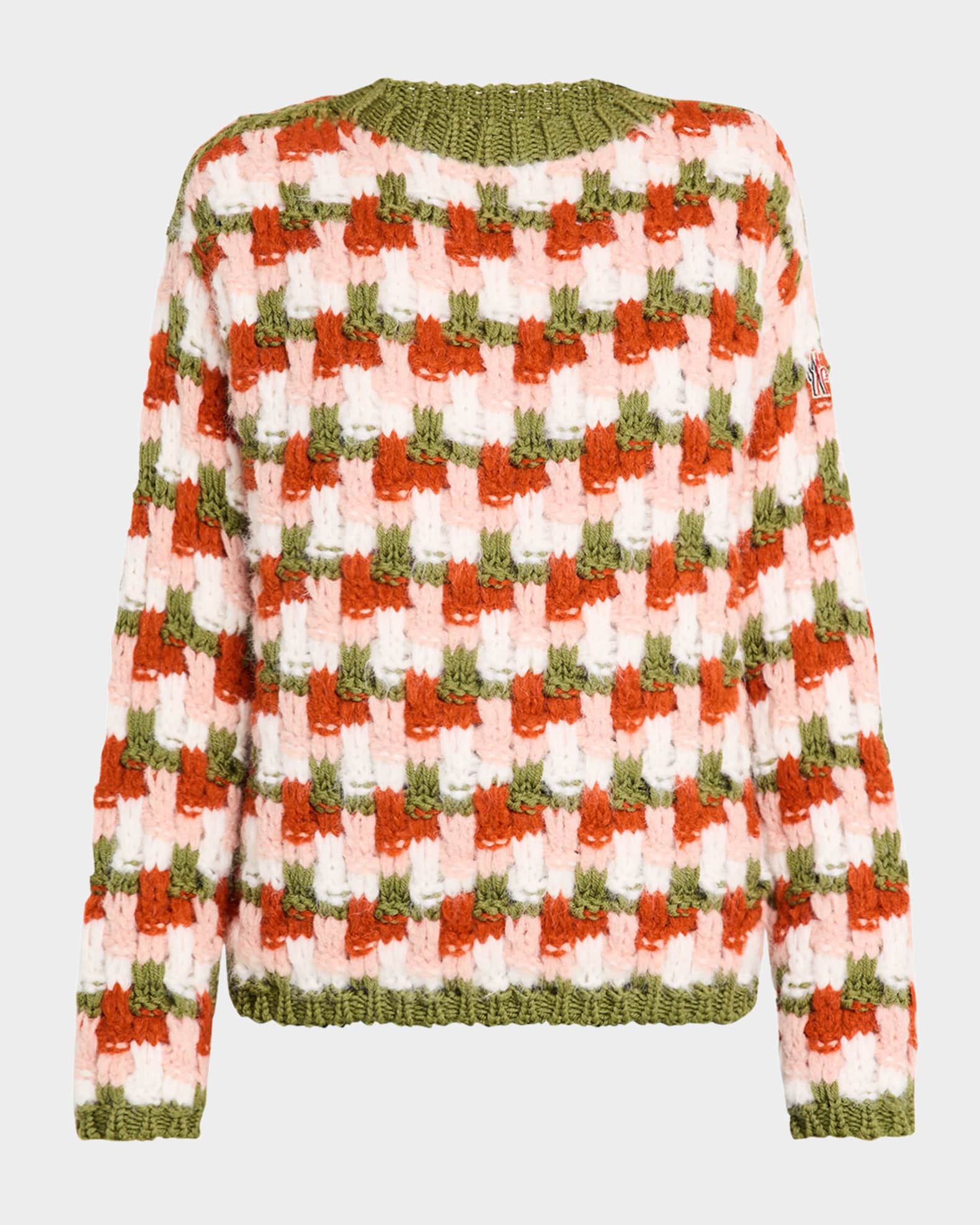 Alpaca-Blend Crewneck Sweater 0