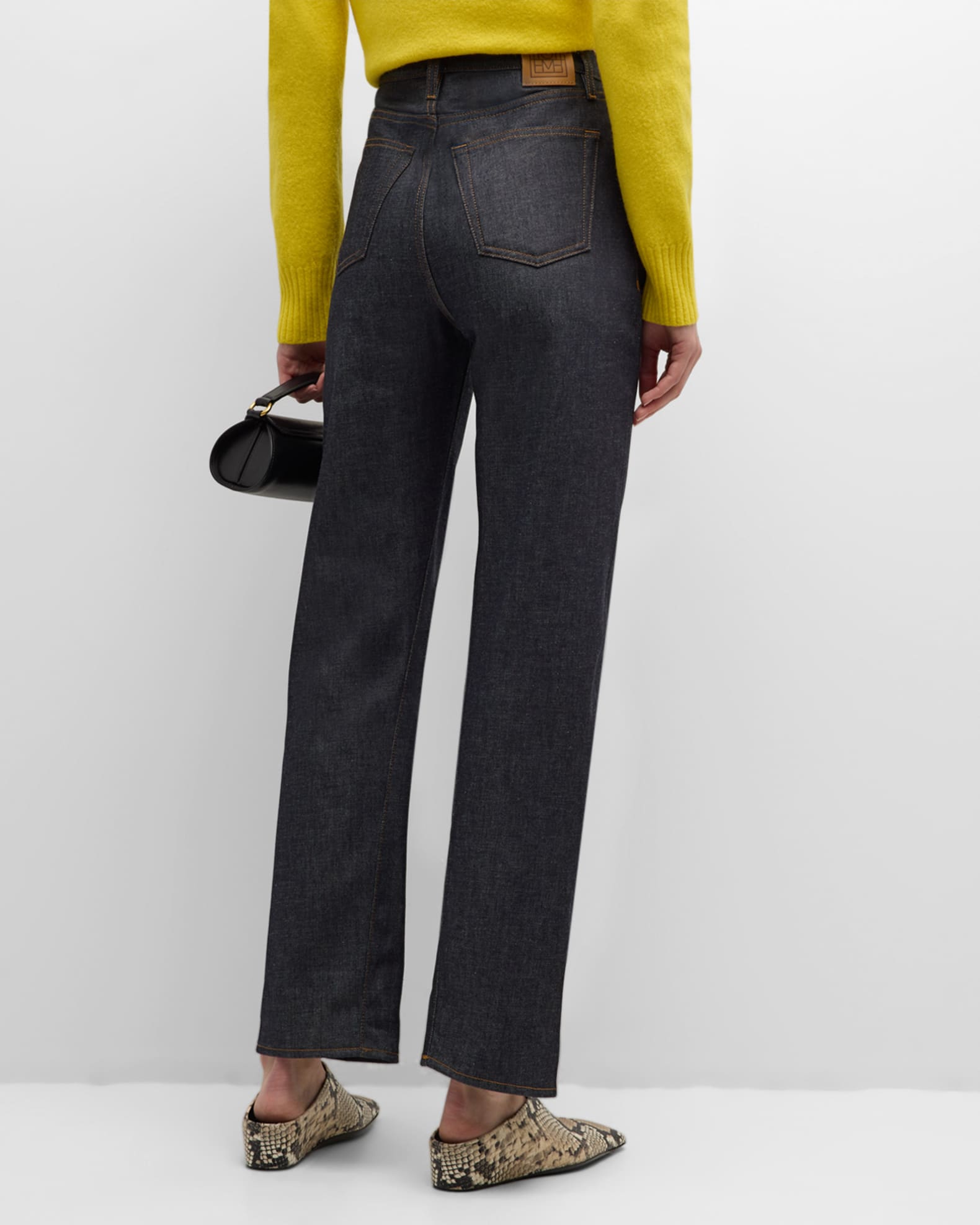 【toteme】★送料・関税込★Twisted Denim Pants Toteme Long Twisted Seam Denim Pants | Neiman Marcus
