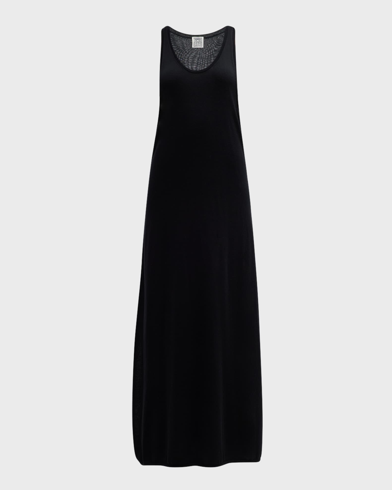 Toteme Layered Knit Maxi Tank Dress