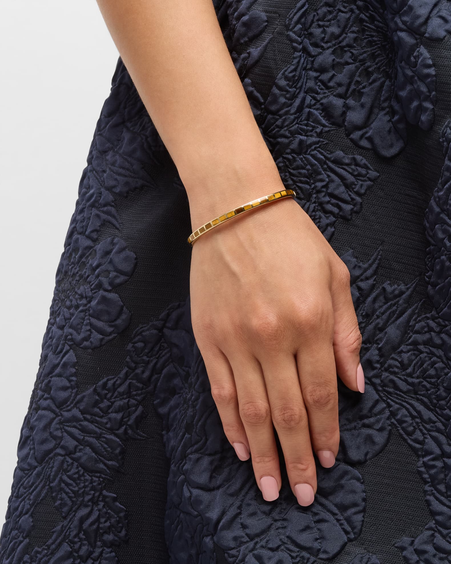 Dash Rectangle Gemstone Bracelet 1