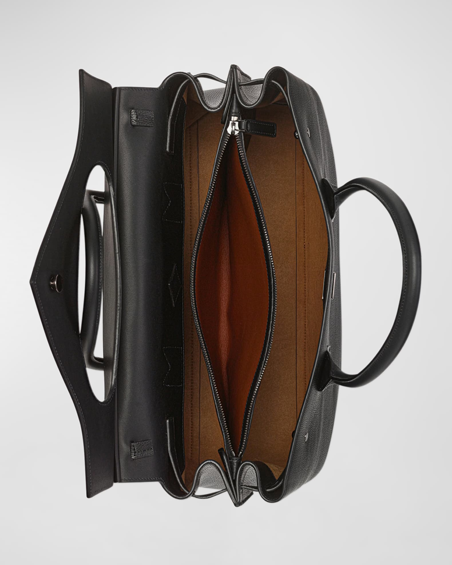 XL Diamond Calf Leather Tote Bag