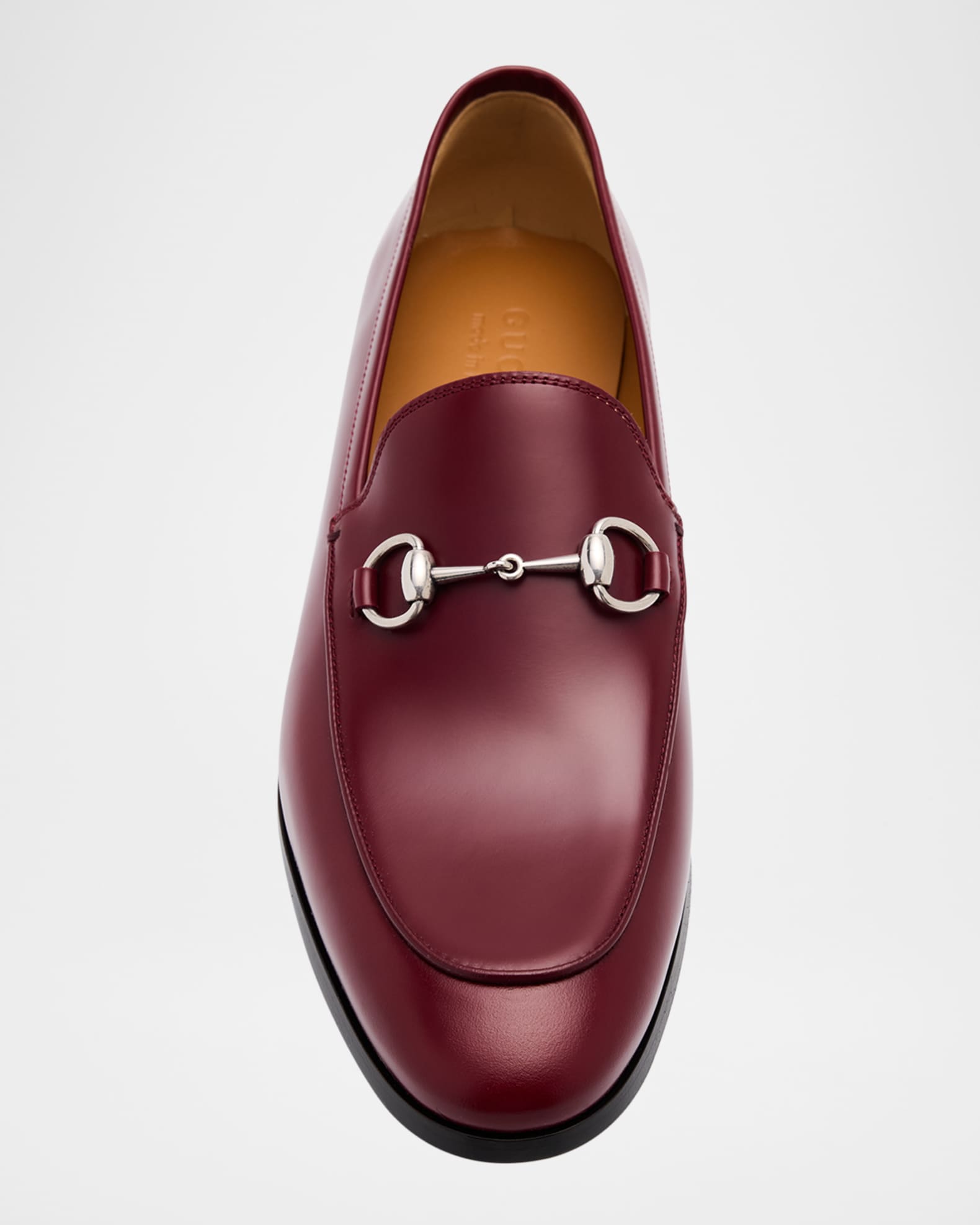 Gucci Men's Next Bit Leather Loafers | Neiman Marcus