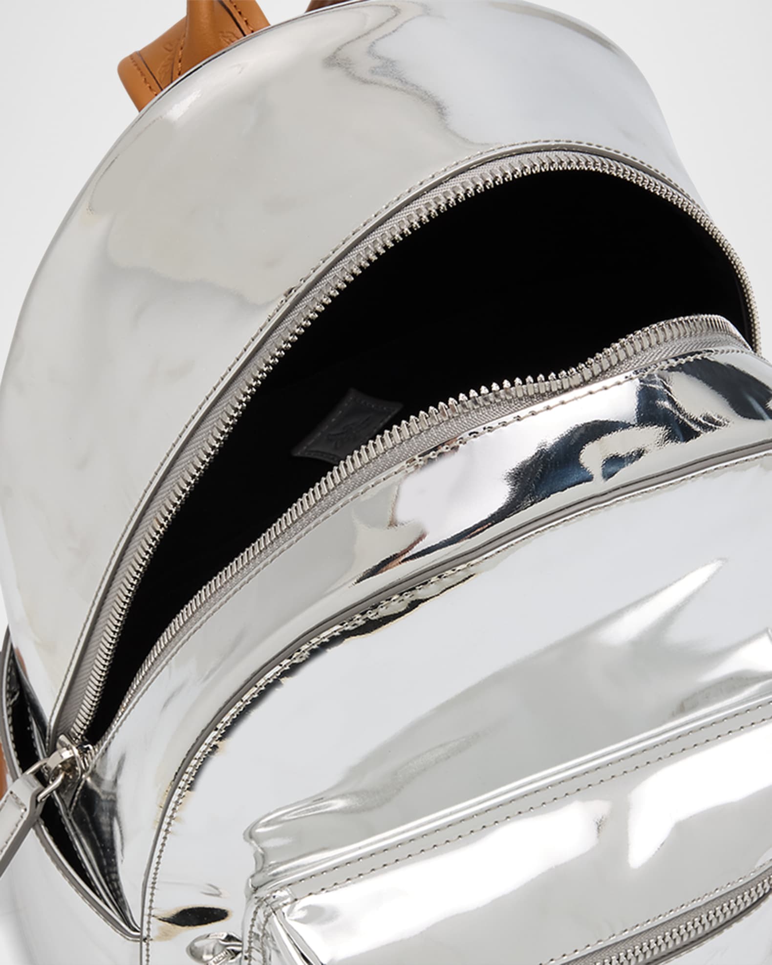 MCM Men's Stark Small Leather Backpack | Neiman Marcus