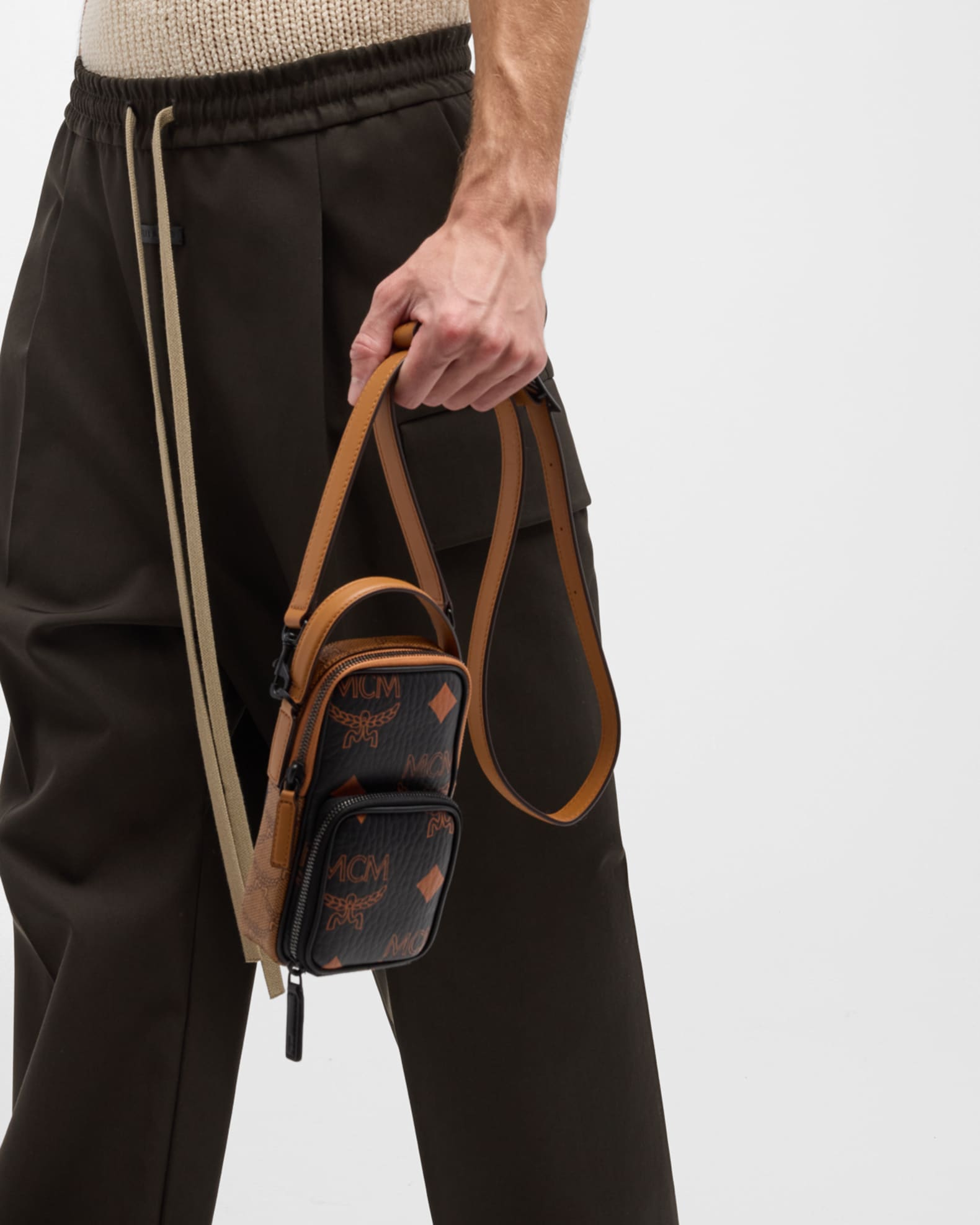 Mcm small crossbody clearance