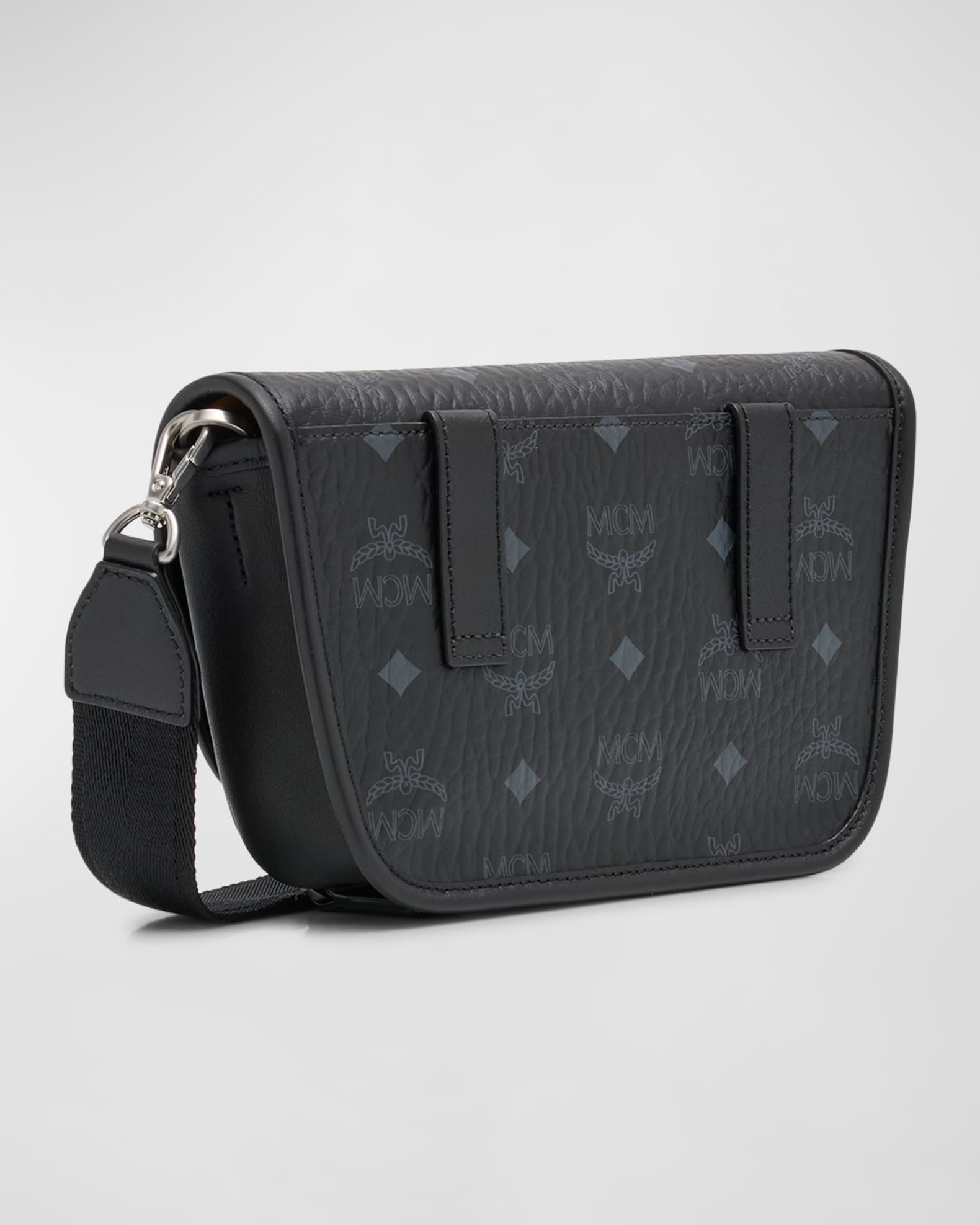 Men's Aren Visetos Monogram Messenger Bag