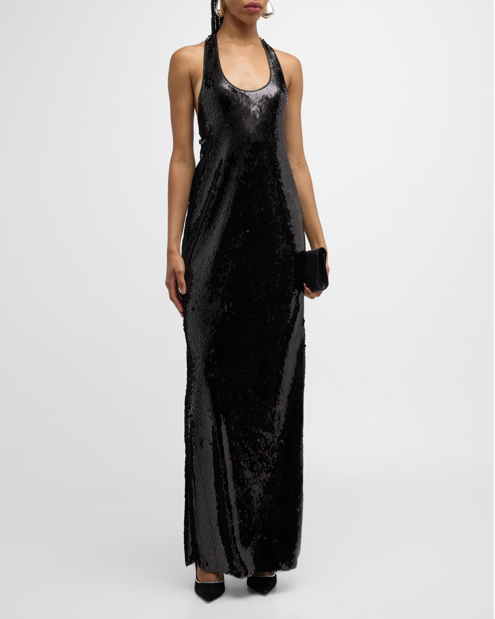 Bella Sequined Maxi Dress 1