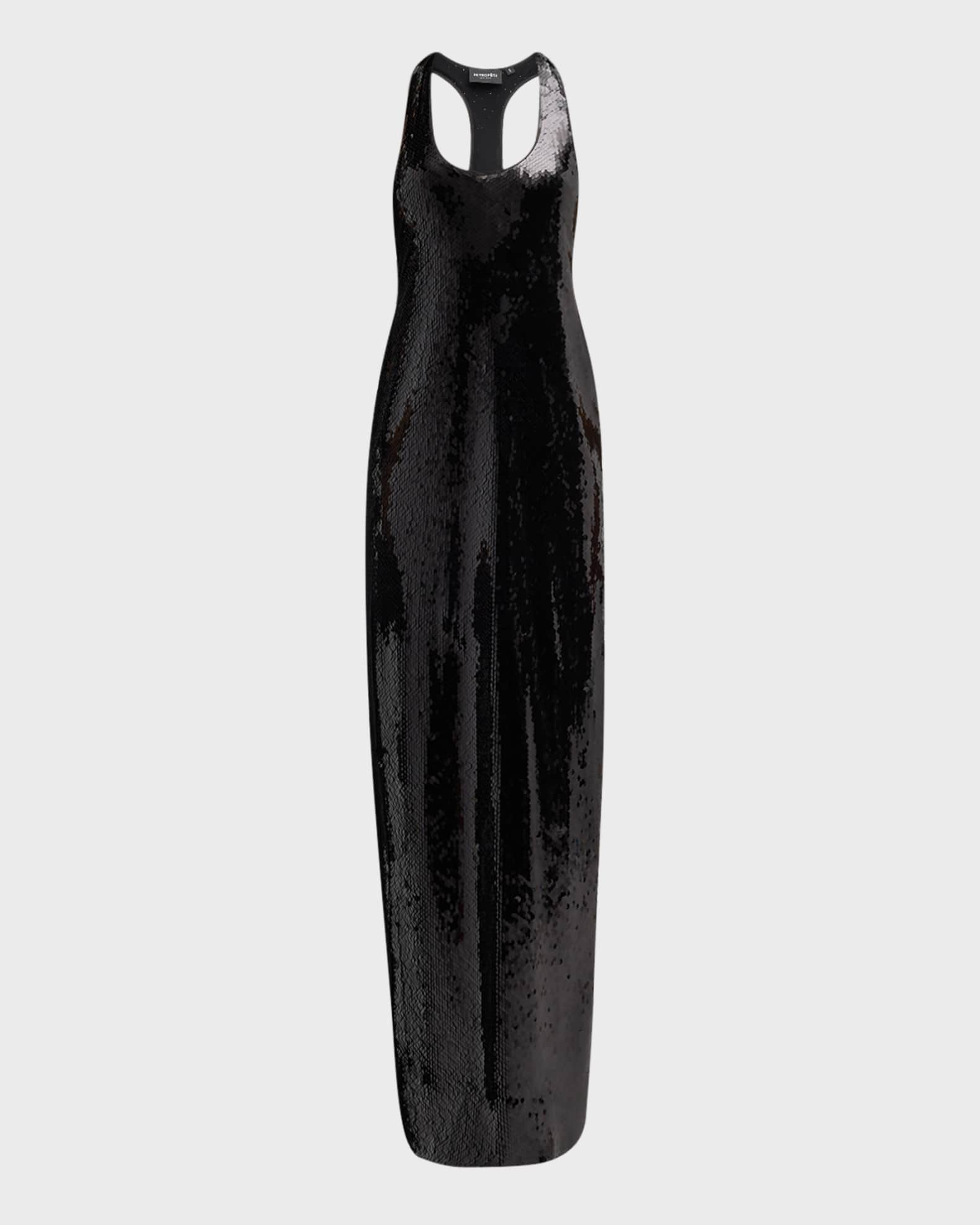 Bella Sequined Maxi Dress 0