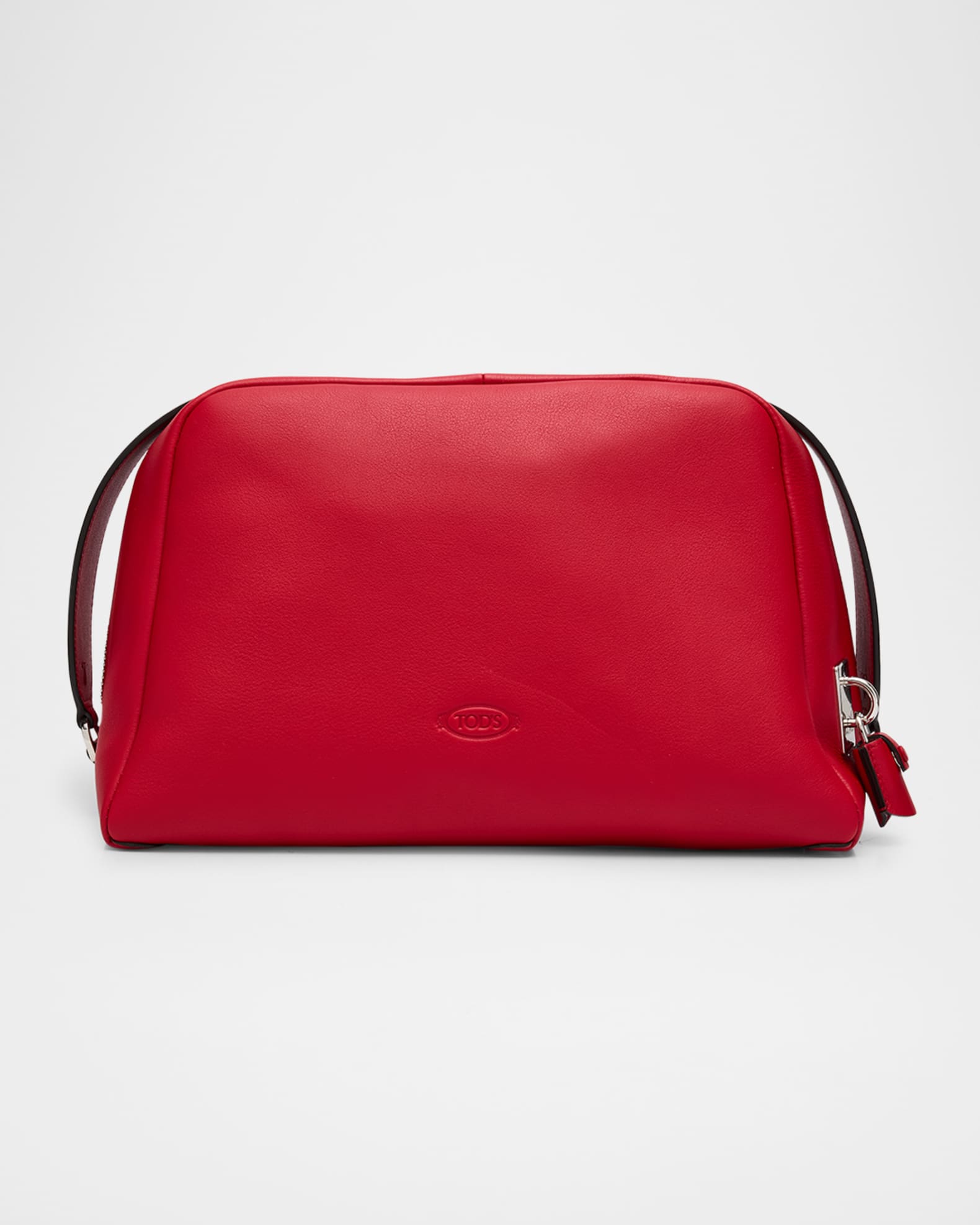 Darsena Medium Leather Pouch Bag 0