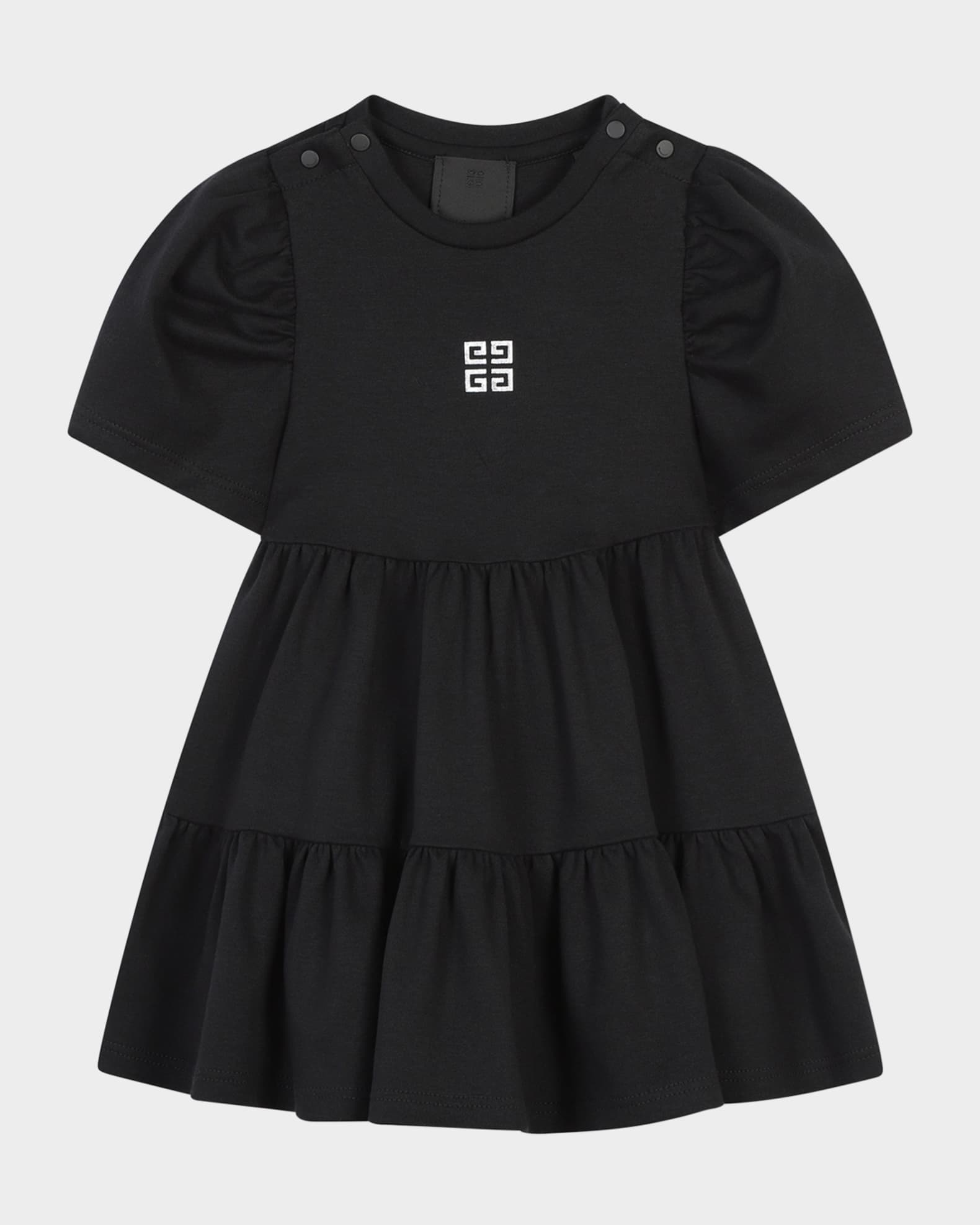 Givenchy Baby Girls 4G Logo Dress in Black 3 Yrs