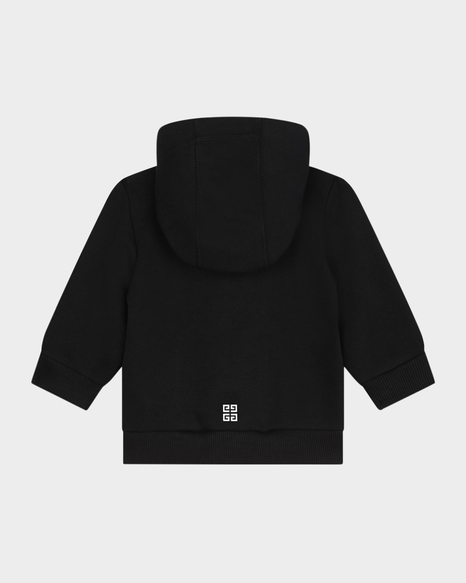 Boy's Curved Logo-Print Hoodie 1