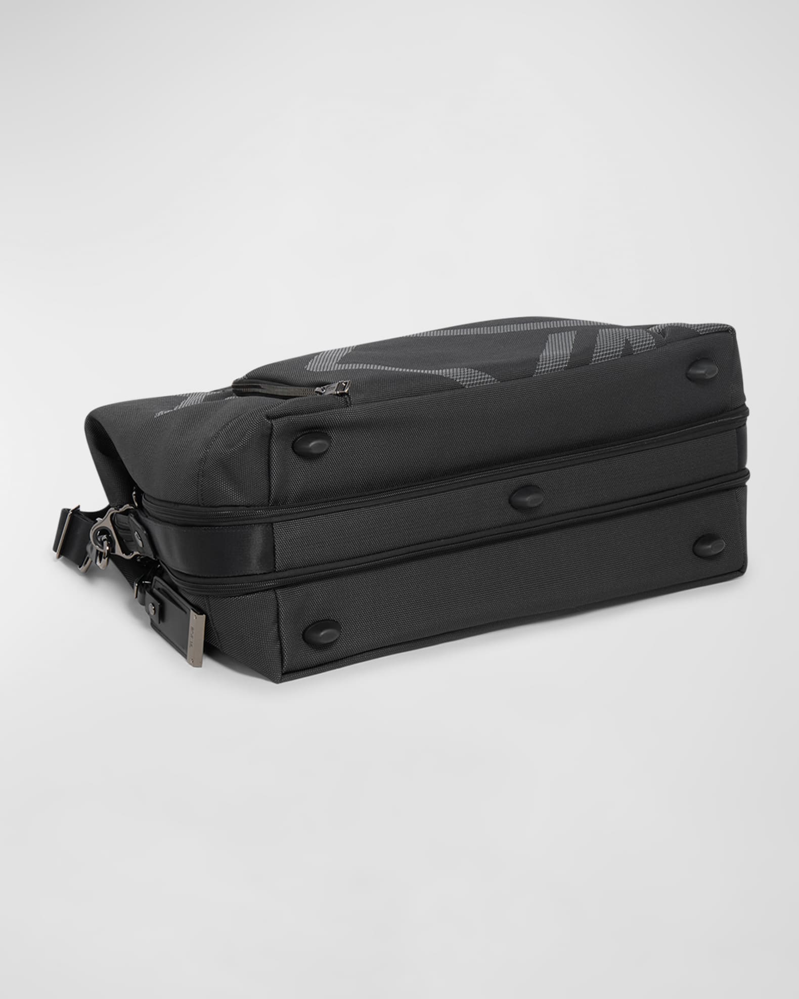Logo Double Expansion Carry-On Satchel 1