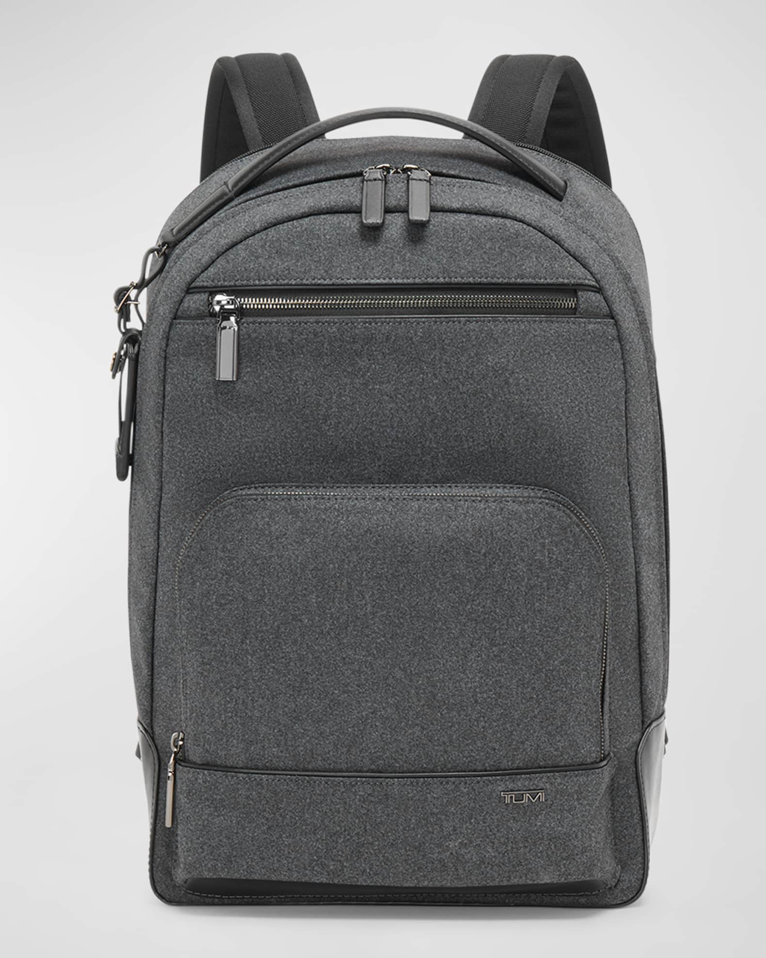 Warren Heathered Zip Backpack
